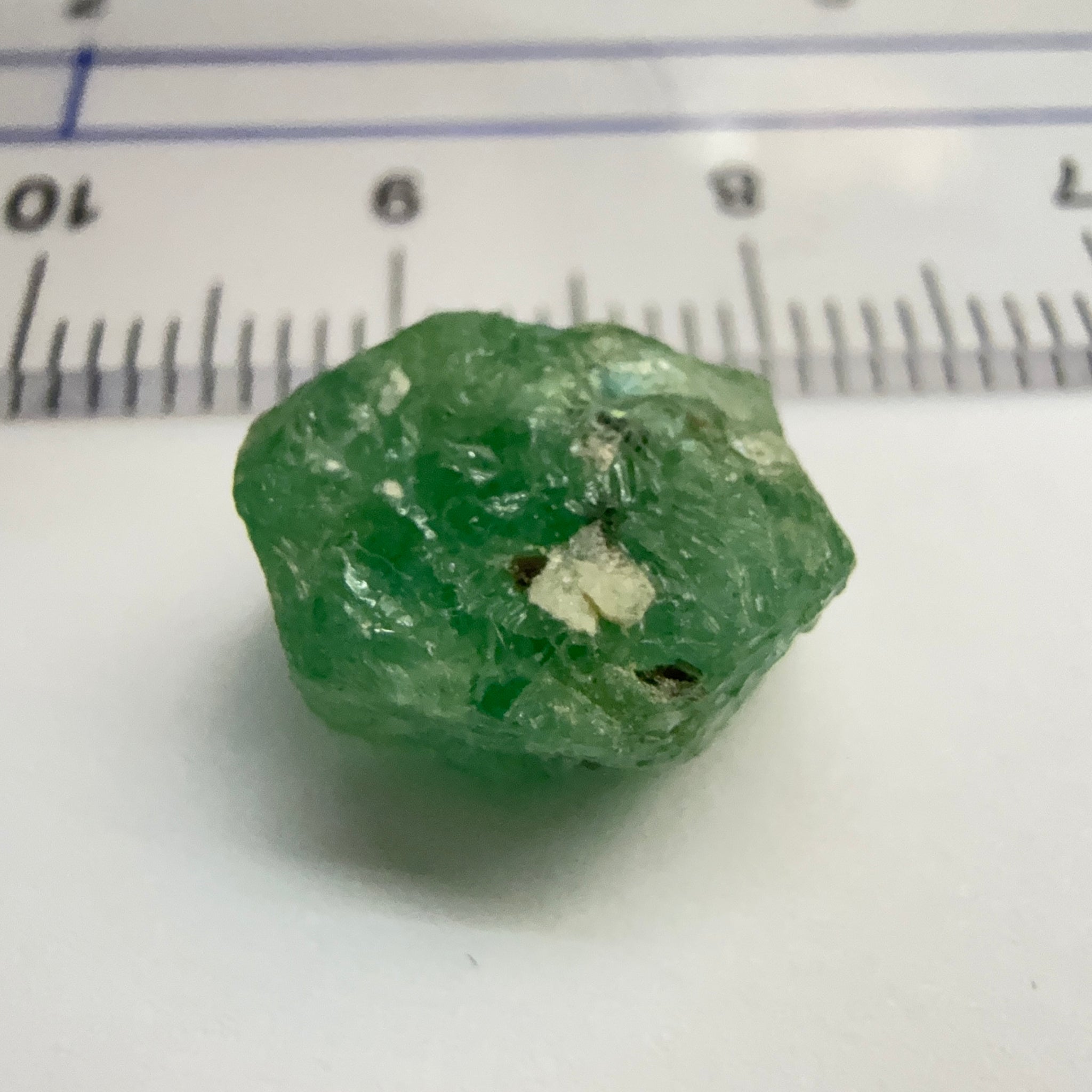 Emerald Crystal, 7.85ct, Tanzania, Untreated Unheated, specimen grade
