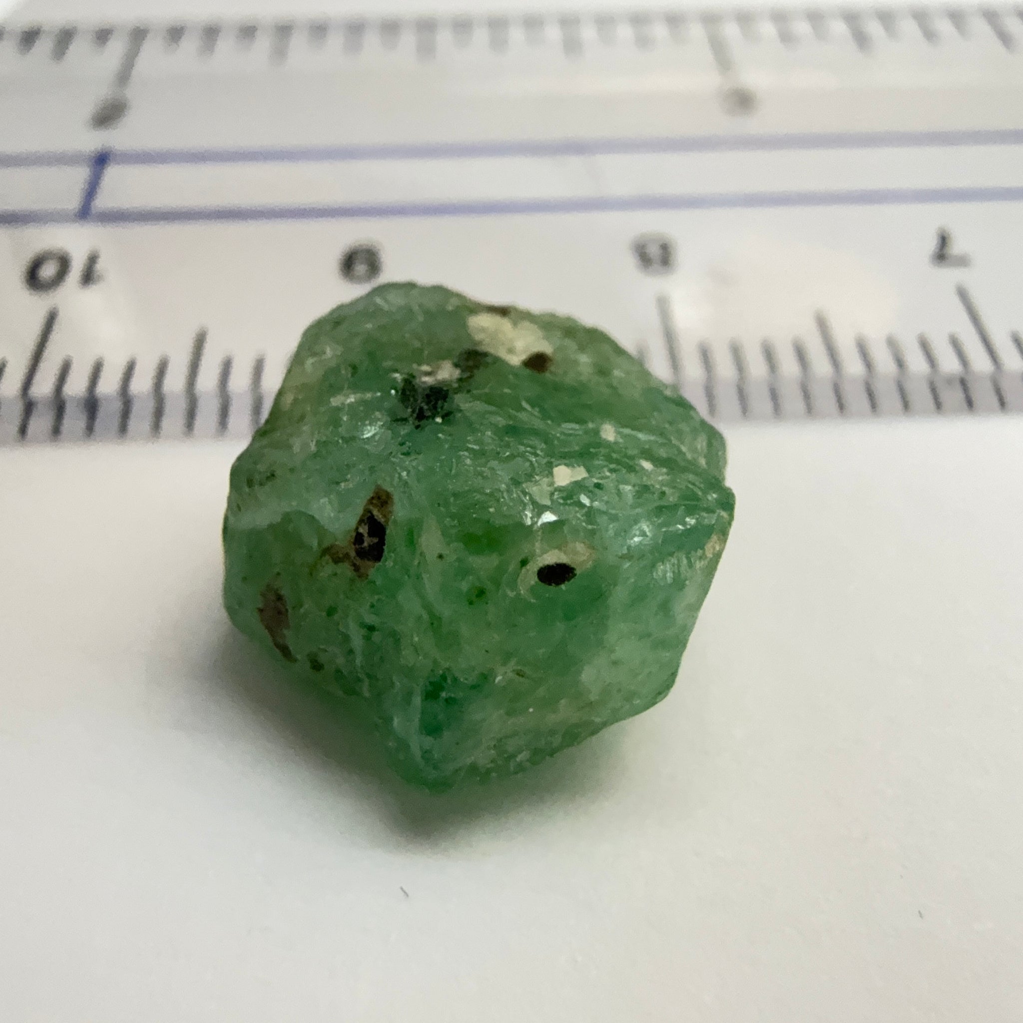 Emerald Crystal, 7.85ct, Tanzania, Untreated Unheated, specimen grade