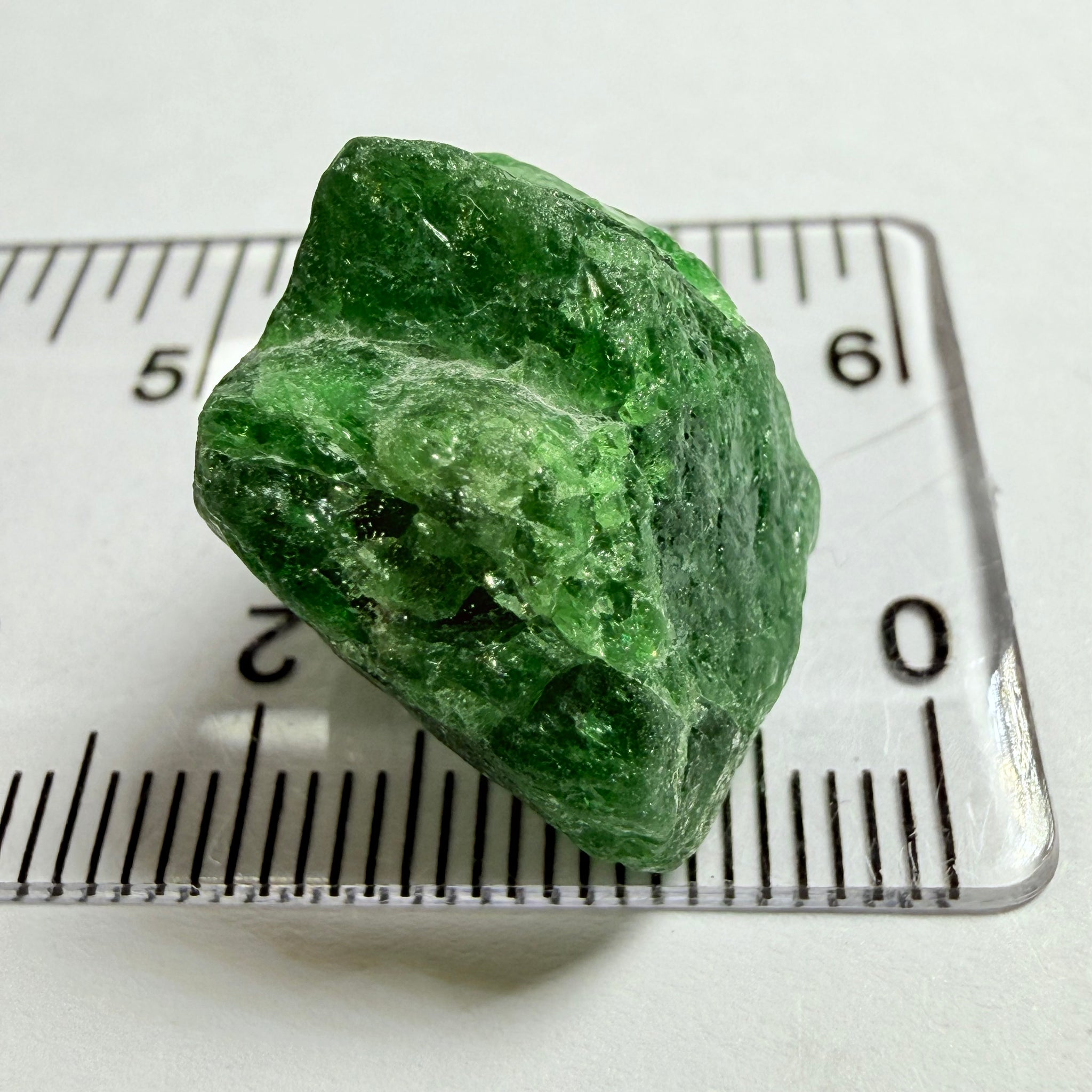 Tsavorite Garnet Specimen Nodule, 36.60ct, Merelani, Tanzania, Untreated Unheated, not for faceting