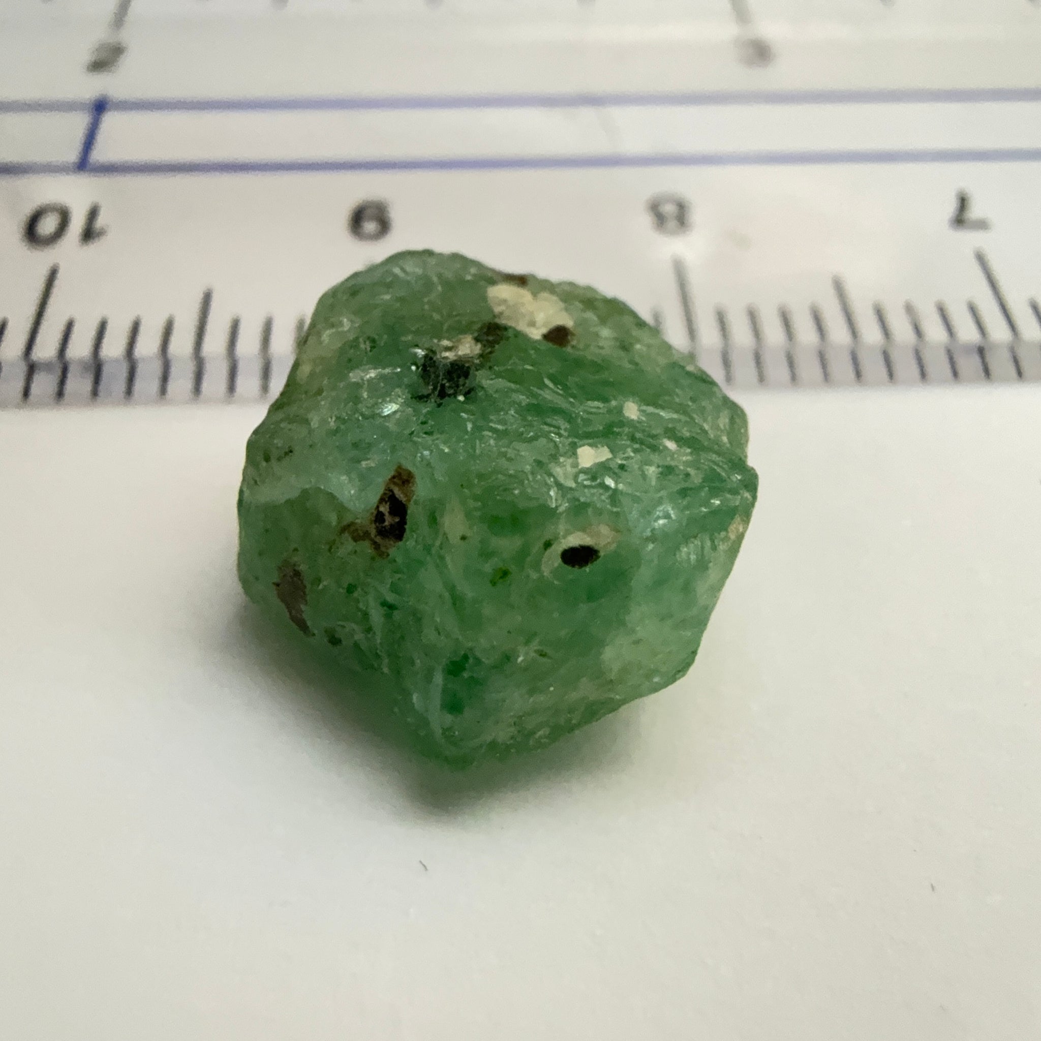 Emerald Crystal, 7.85ct, Tanzania, Untreated Unheated, specimen grade