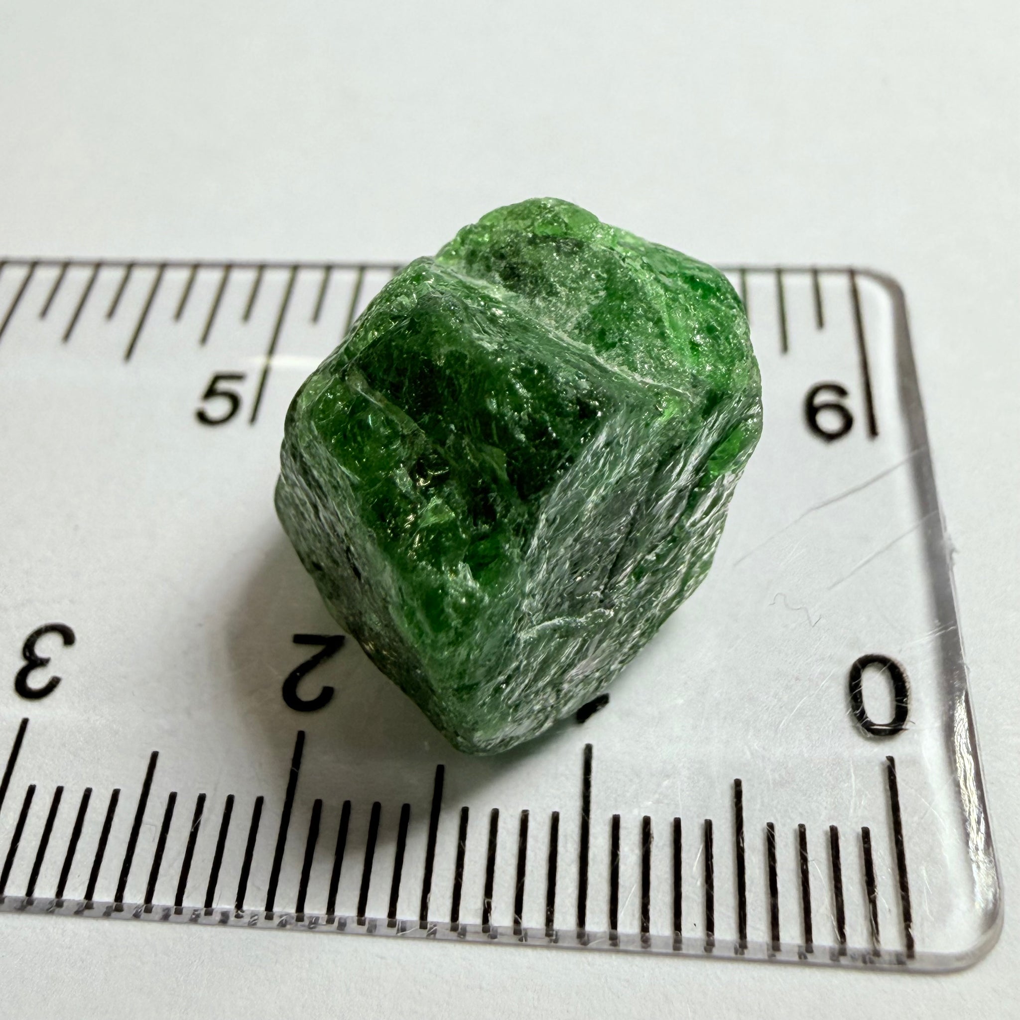 Tsavorite Garnet Specimen Nodule, 36.60ct, Merelani, Tanzania, Untreated Unheated, not for faceting