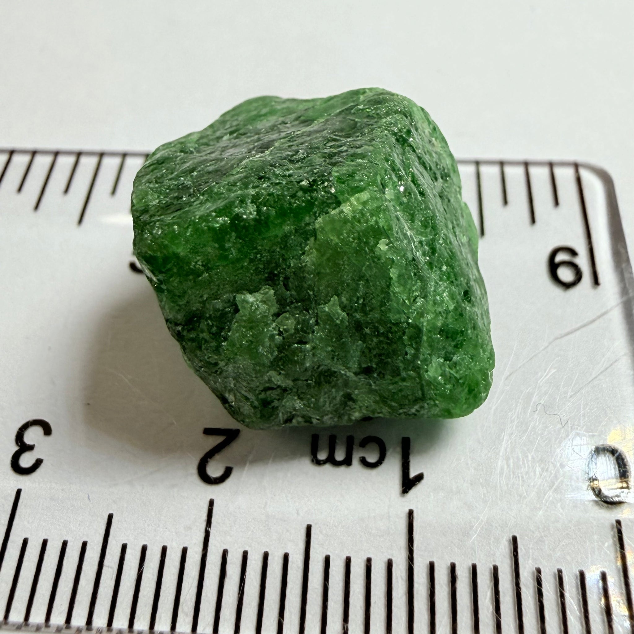 Tsavorite Garnet Specimen Nodule, 36.60ct, Merelani, Tanzania, Untreated Unheated, not for faceting