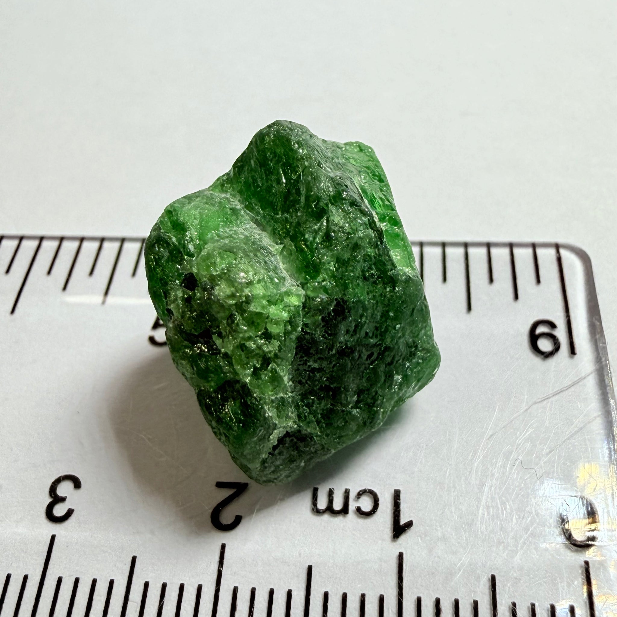 Tsavorite Garnet Specimen Nodule, 36.60ct, Merelani, Tanzania, Untreated Unheated, not for faceting