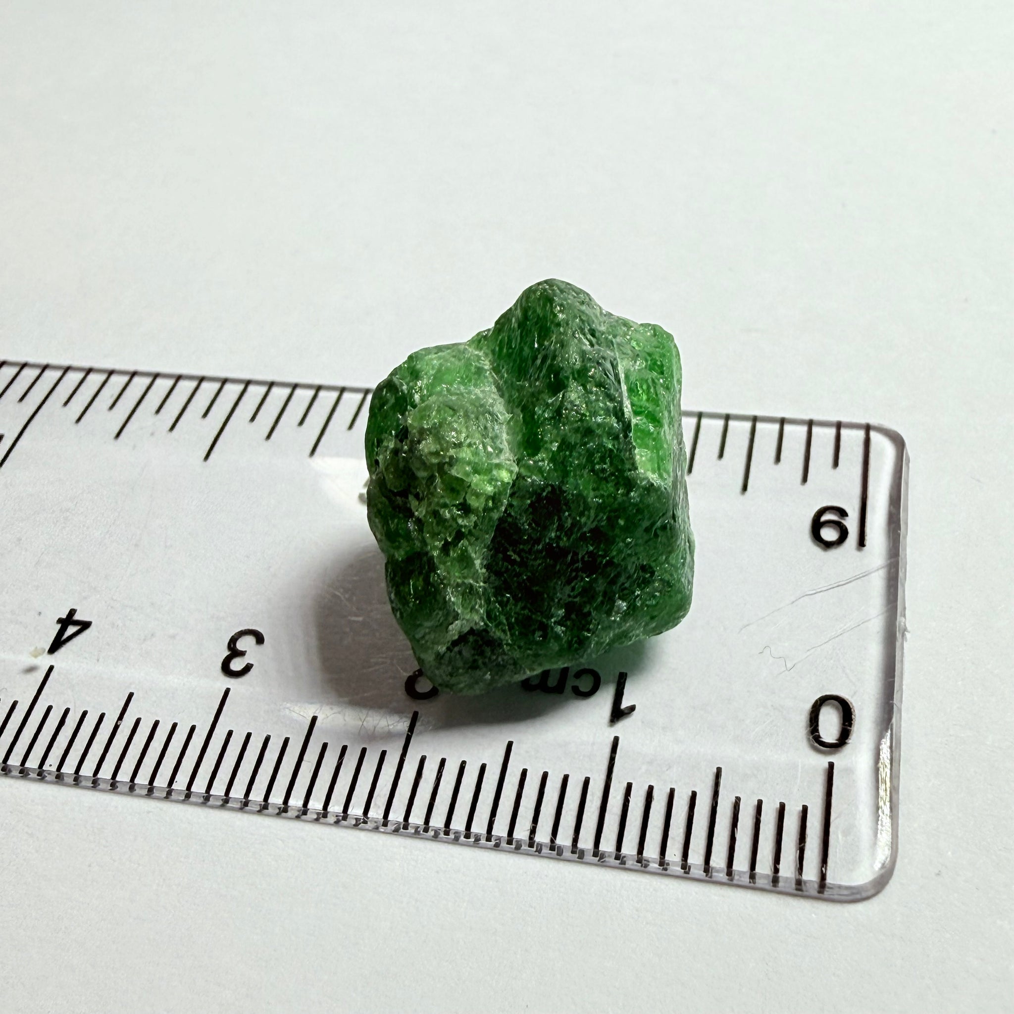 Tsavorite Garnet Specimen Nodule, 36.60ct, Merelani, Tanzania, Untreated Unheated, not for faceting