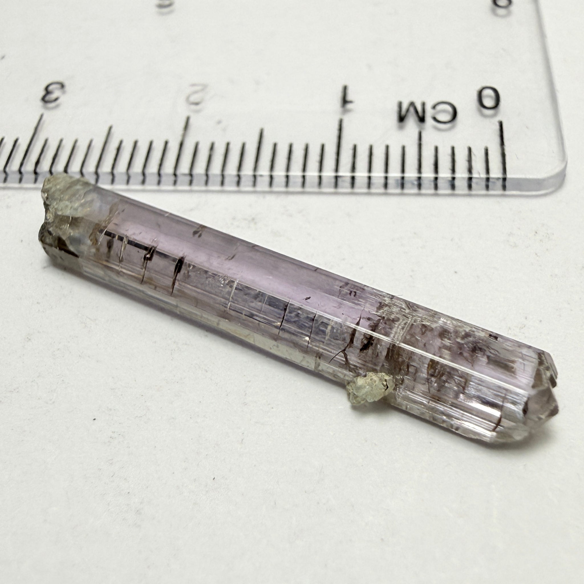 Tanzanite Crystal, 6.65ct, Tanzania, Unheated Untreated, 31.20 x 2.90 x 5.70mm