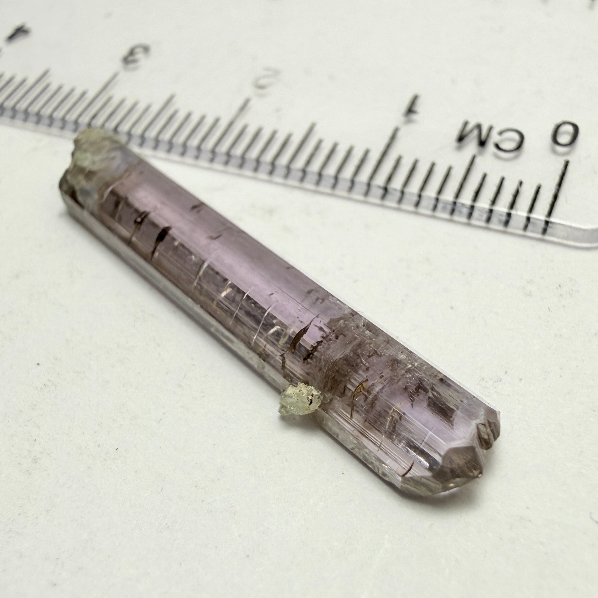 Tanzanite Crystal, 6.65ct, Tanzania, Unheated Untreated, 31.20 x 2.90 x 5.70mm