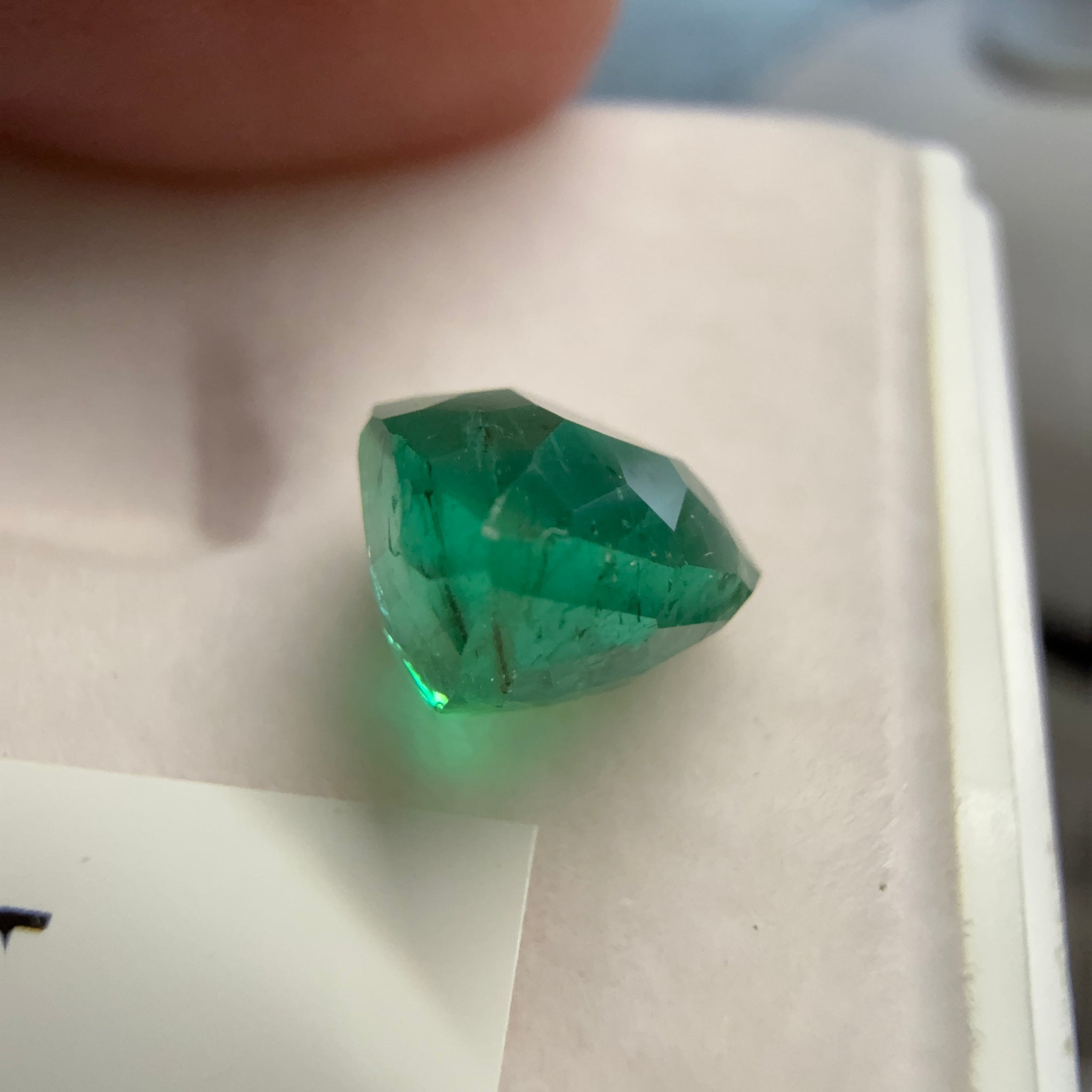Emerald, 1.79ct, Tanzania, Native Cut, No Oil, Untreated Unheated
