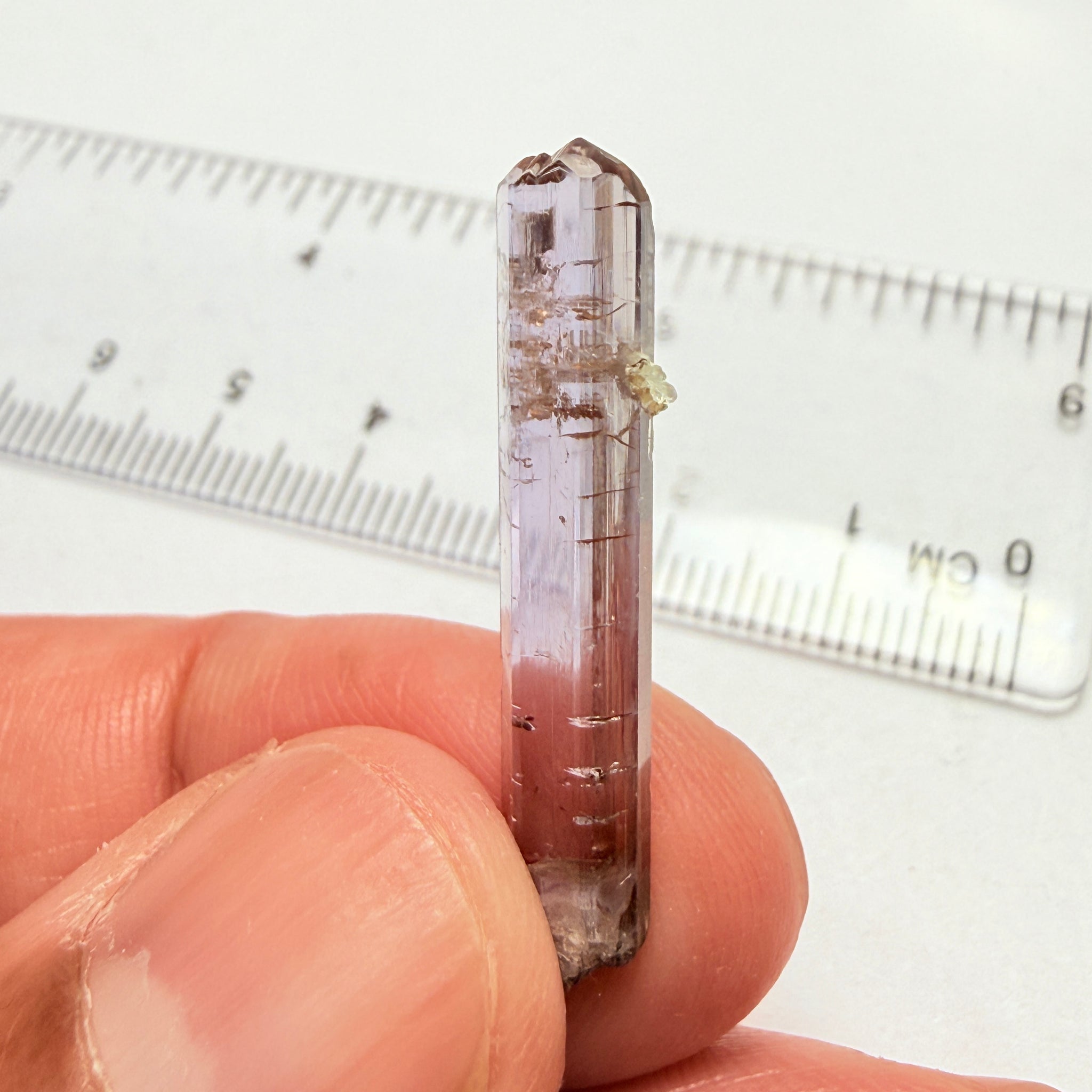 Tanzanite Crystal, 6.65ct, Tanzania, Unheated Untreated, 31.20 x 2.90 x 5.70mm