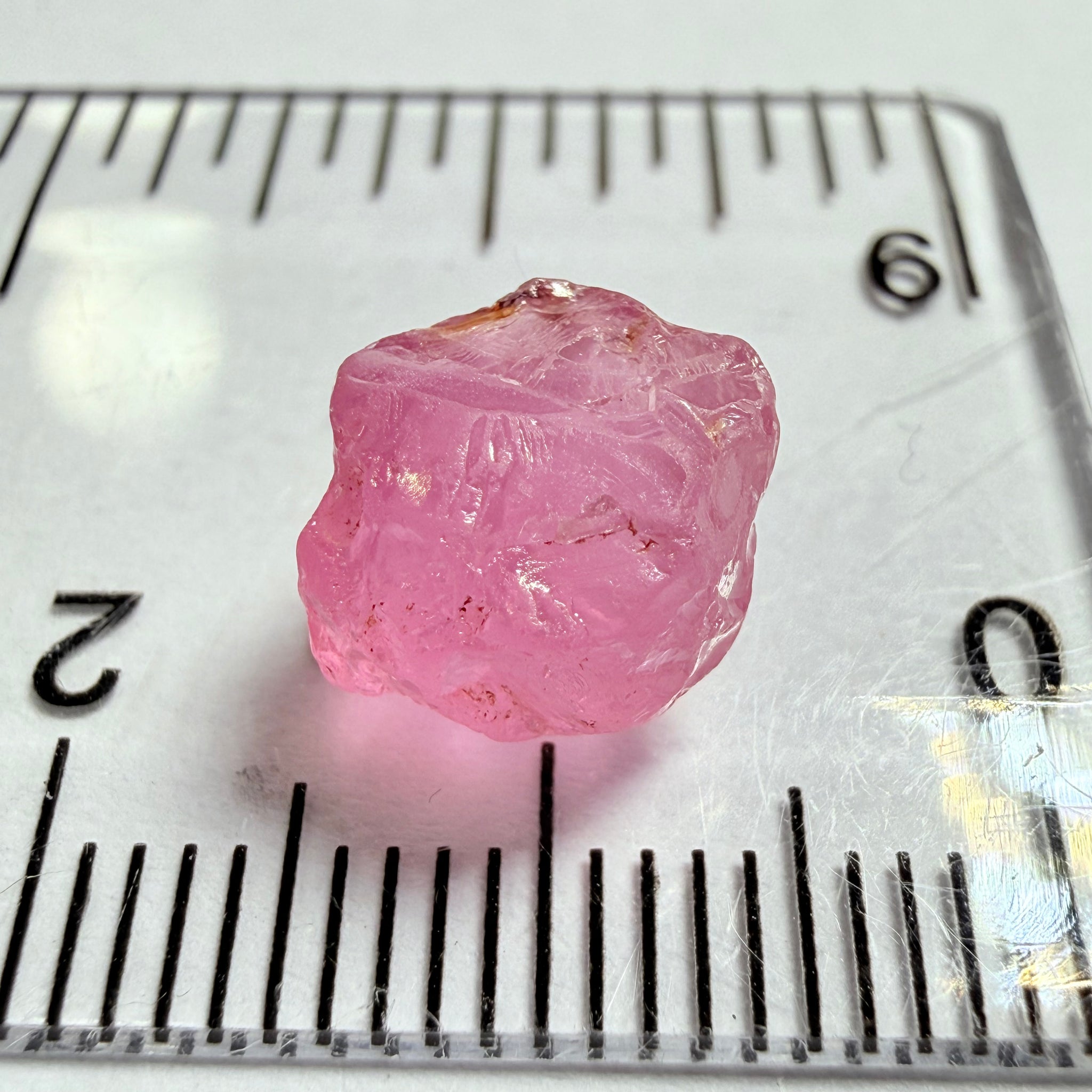 Pink Spinel, 4.68ct, Tanzania, Untreated Unheated, no inclusions, just silky