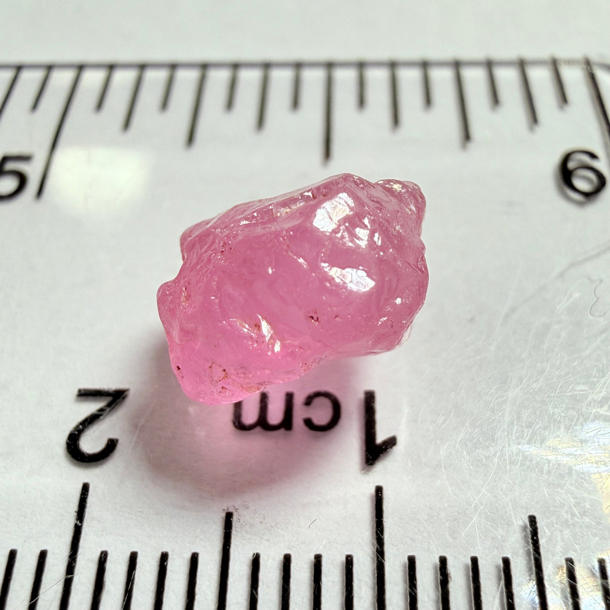 Pink Spinel, 4.68ct, Tanzania, Untreated Unheated, no inclusions, just silky