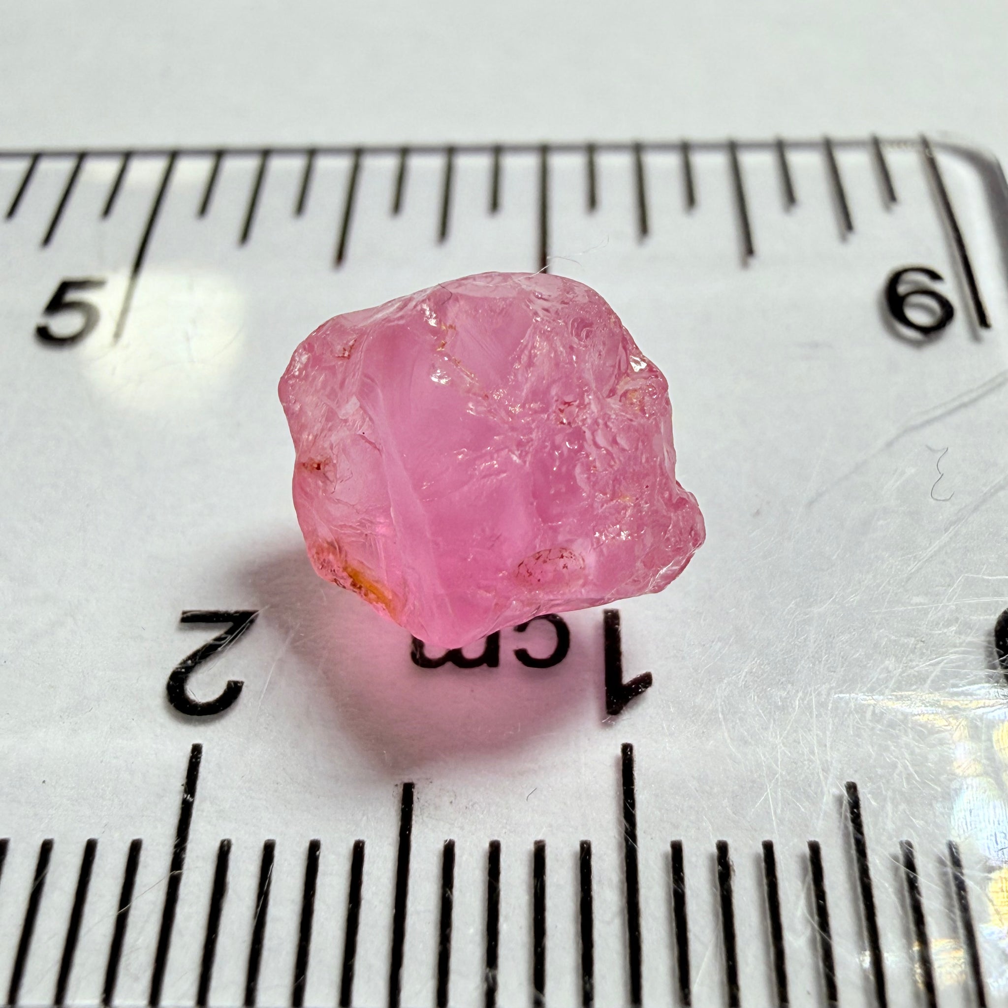 Pink Spinel, 4.68ct, Tanzania, Untreated Unheated, no inclusions, just silky