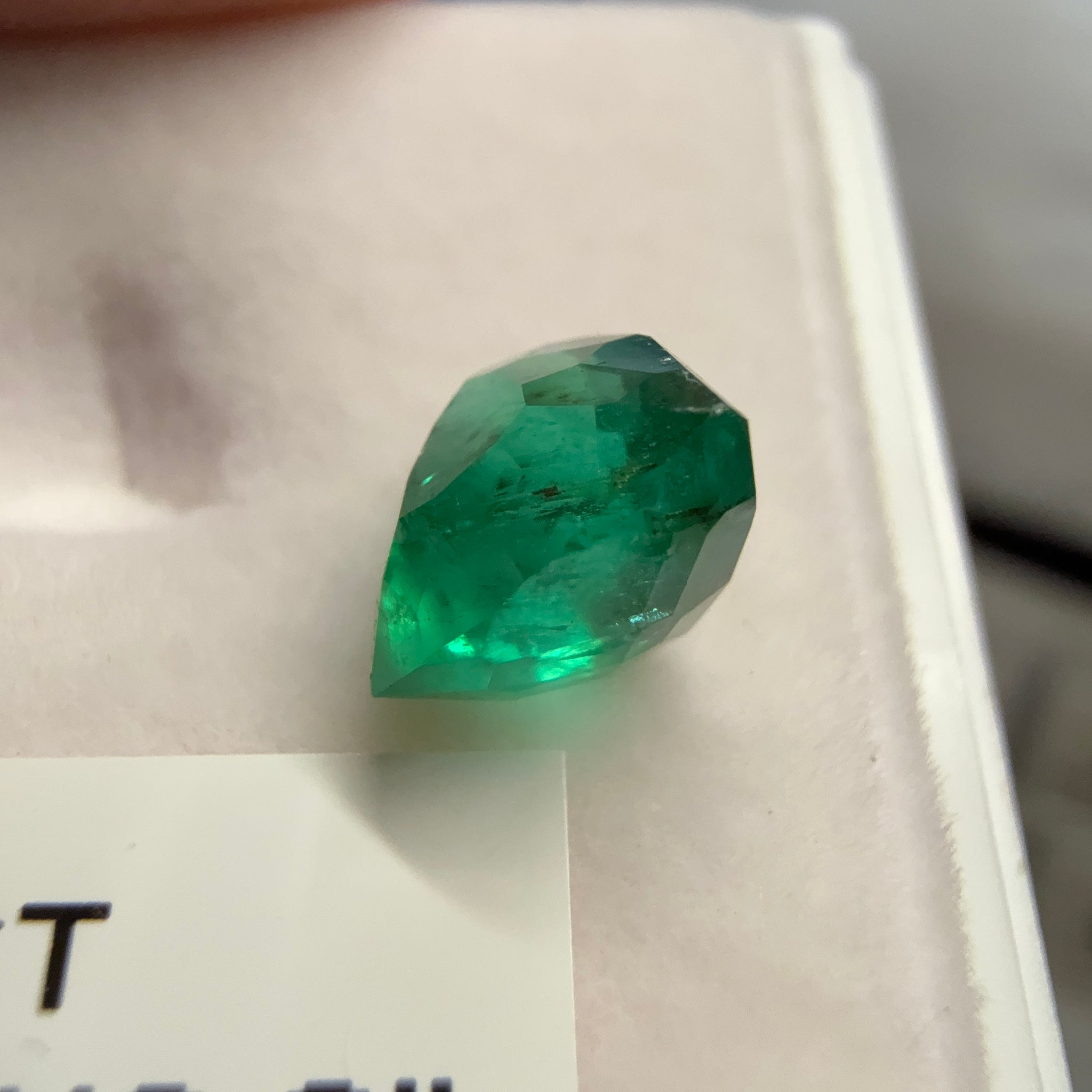 Emerald, 1.79ct, Tanzania, Native Cut, No Oil, Untreated Unheated