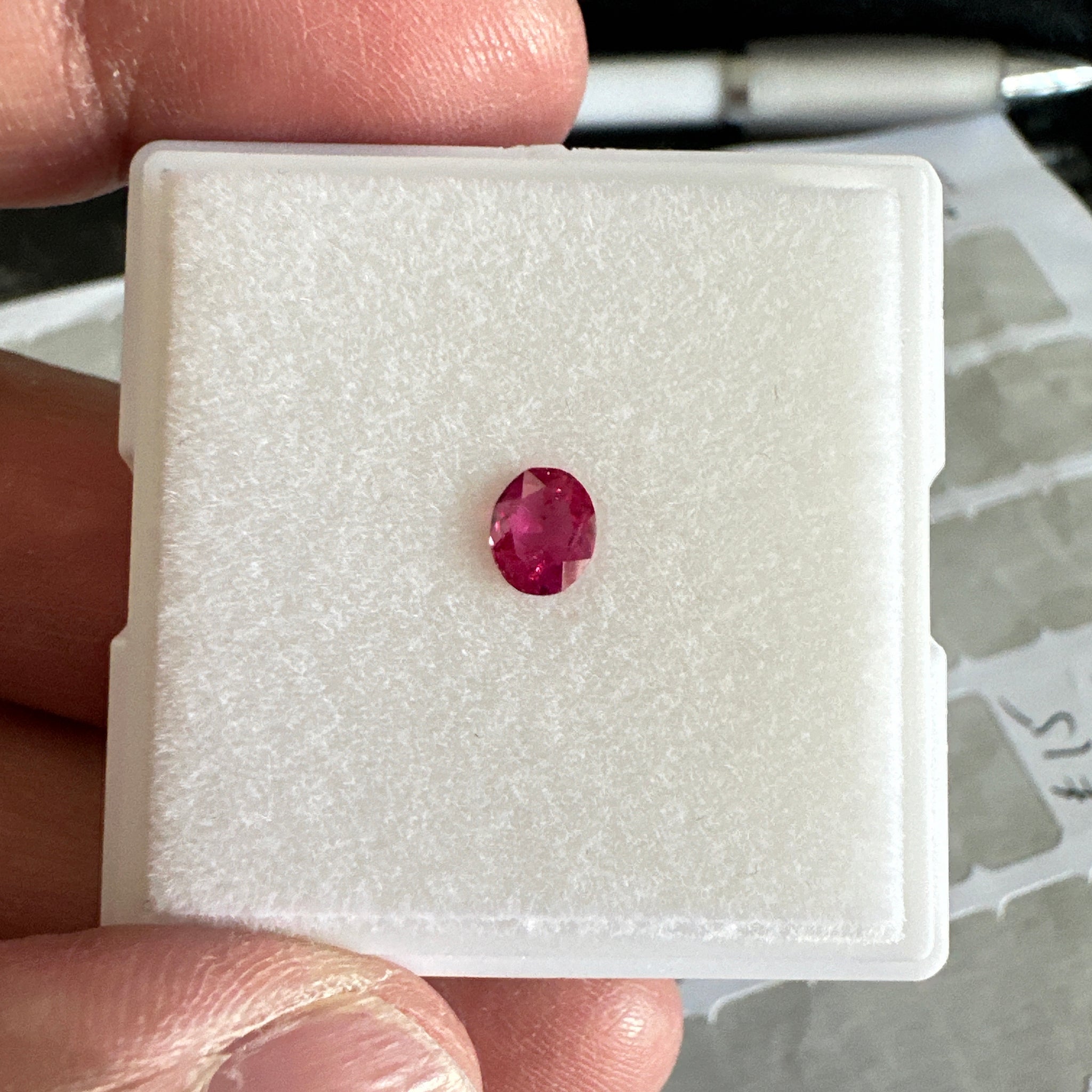 Native Ruby Winza Ruby, 0.49ct, Tanzania, Untreated Unheated, Native Cut – Gems Of ...