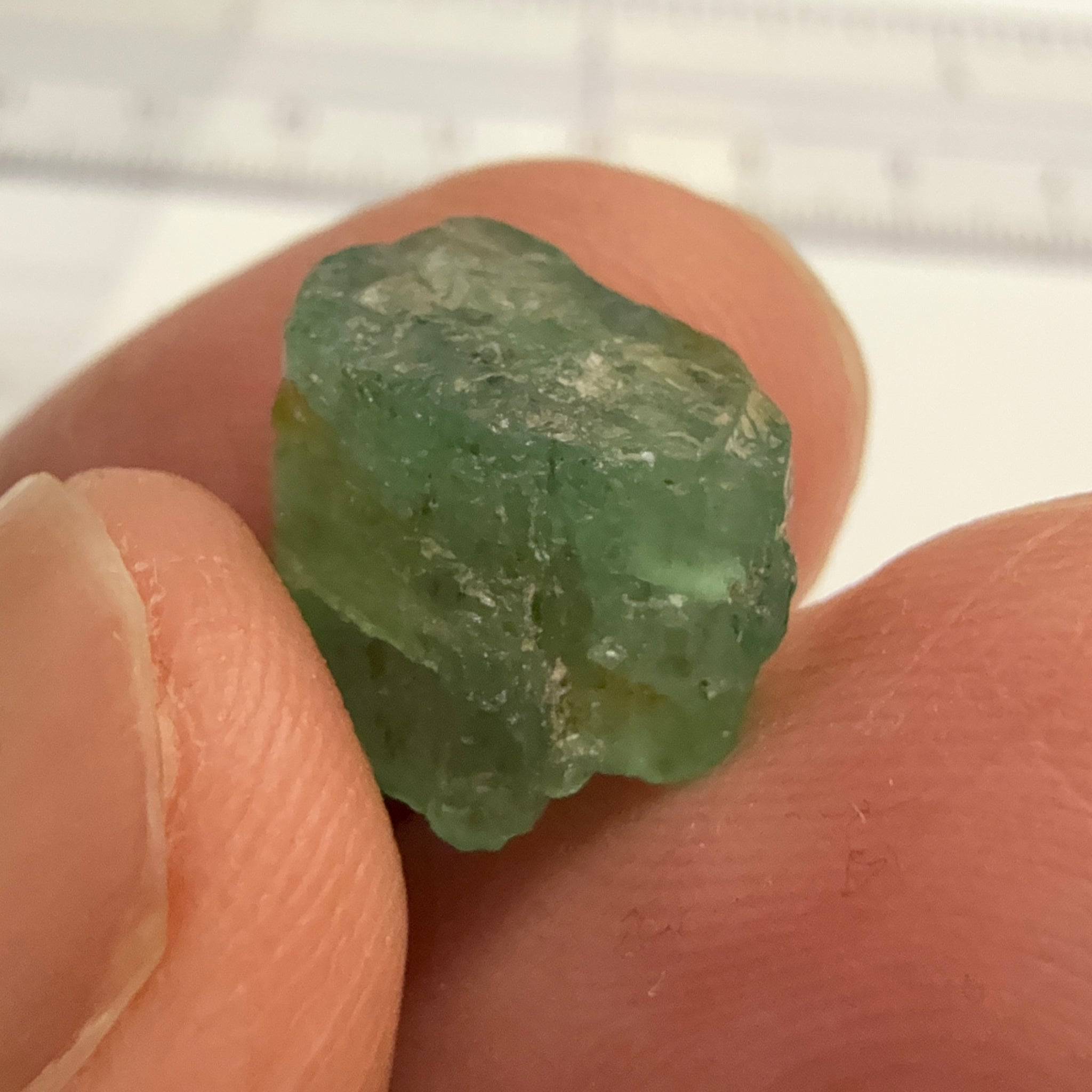 Emerald Crystal, 6.36ct, Tanzania, Untreated Unheated, specimen grade