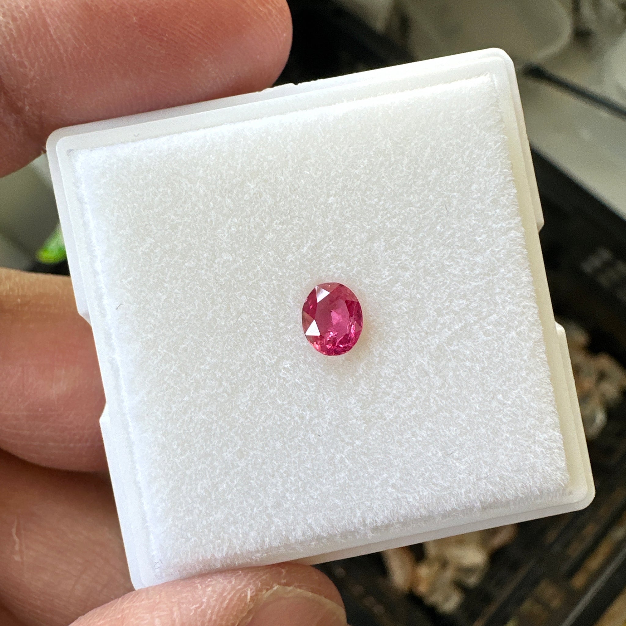Native Ruby Winza Ruby, 0.49ct, Tanzania, Untreated Unheated, Native Cut – Gems Of ...