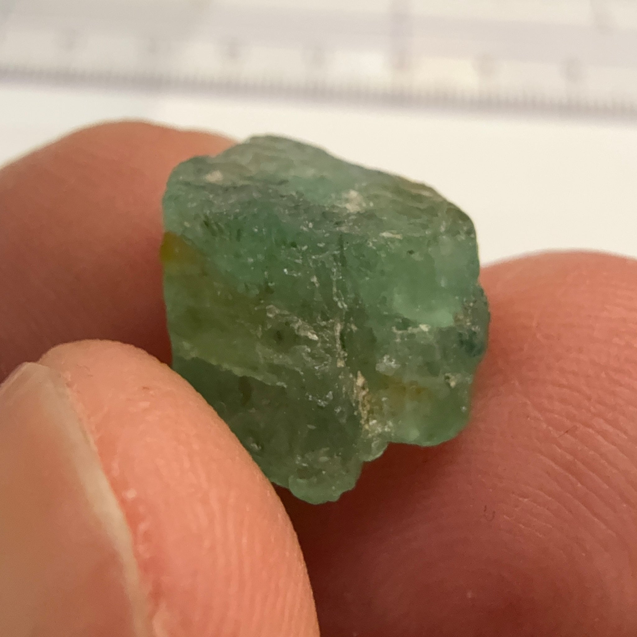 Emerald Crystal, 6.36ct, Tanzania, Untreated Unheated, specimen grade