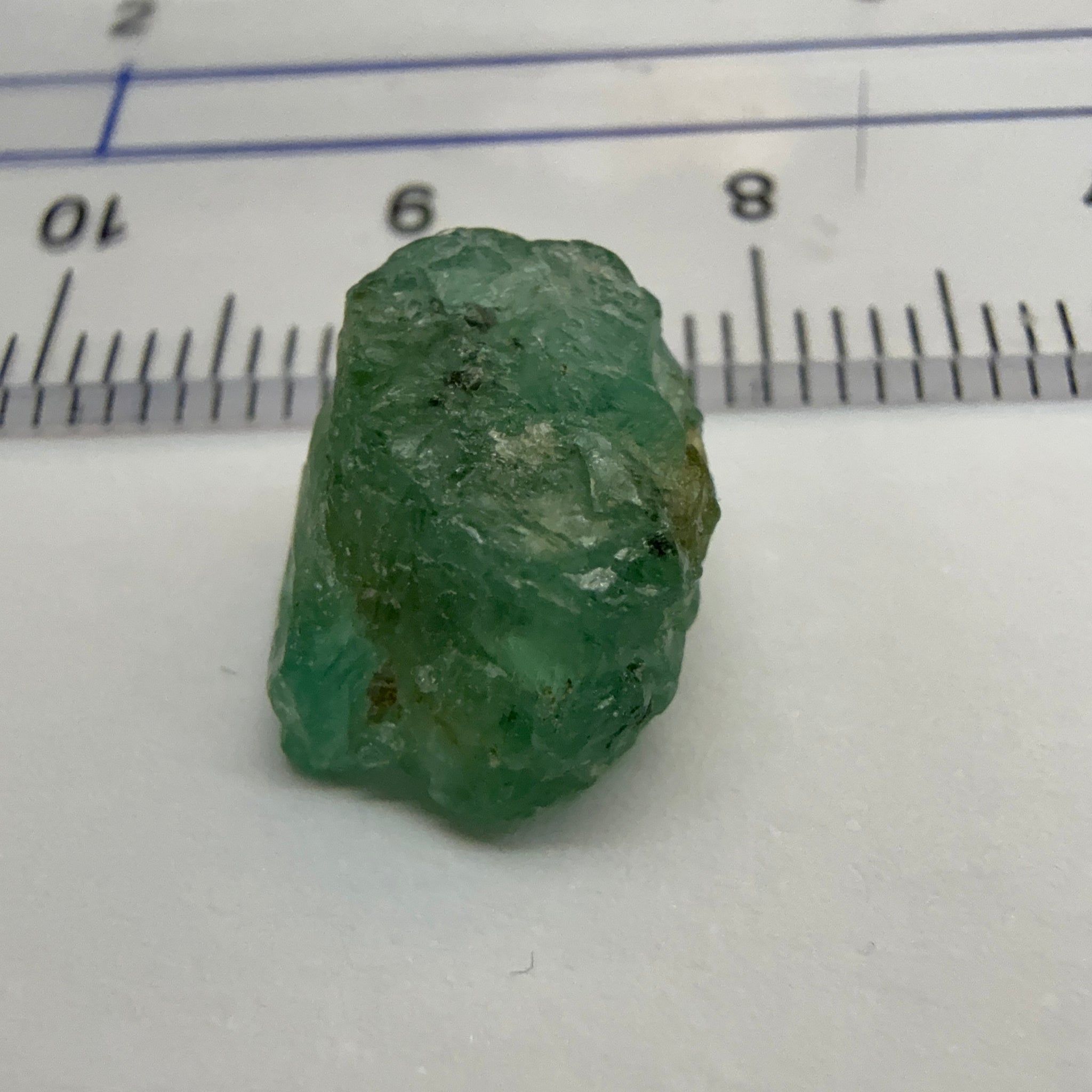 Emerald Crystal, 6.36ct, Tanzania, Untreated Unheated, specimen grade