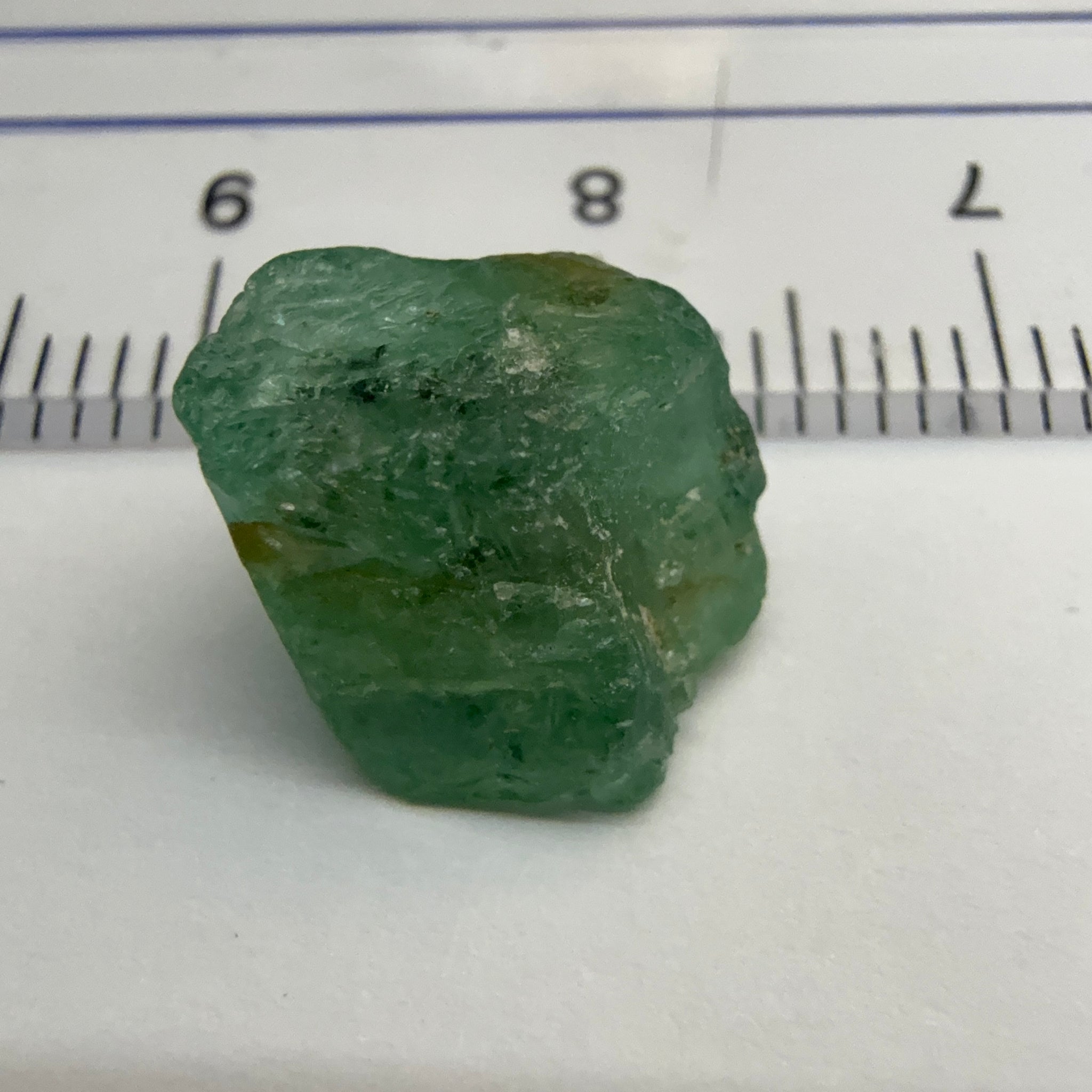 Emerald Crystal, 6.36ct, Tanzania, Untreated Unheated, specimen grade