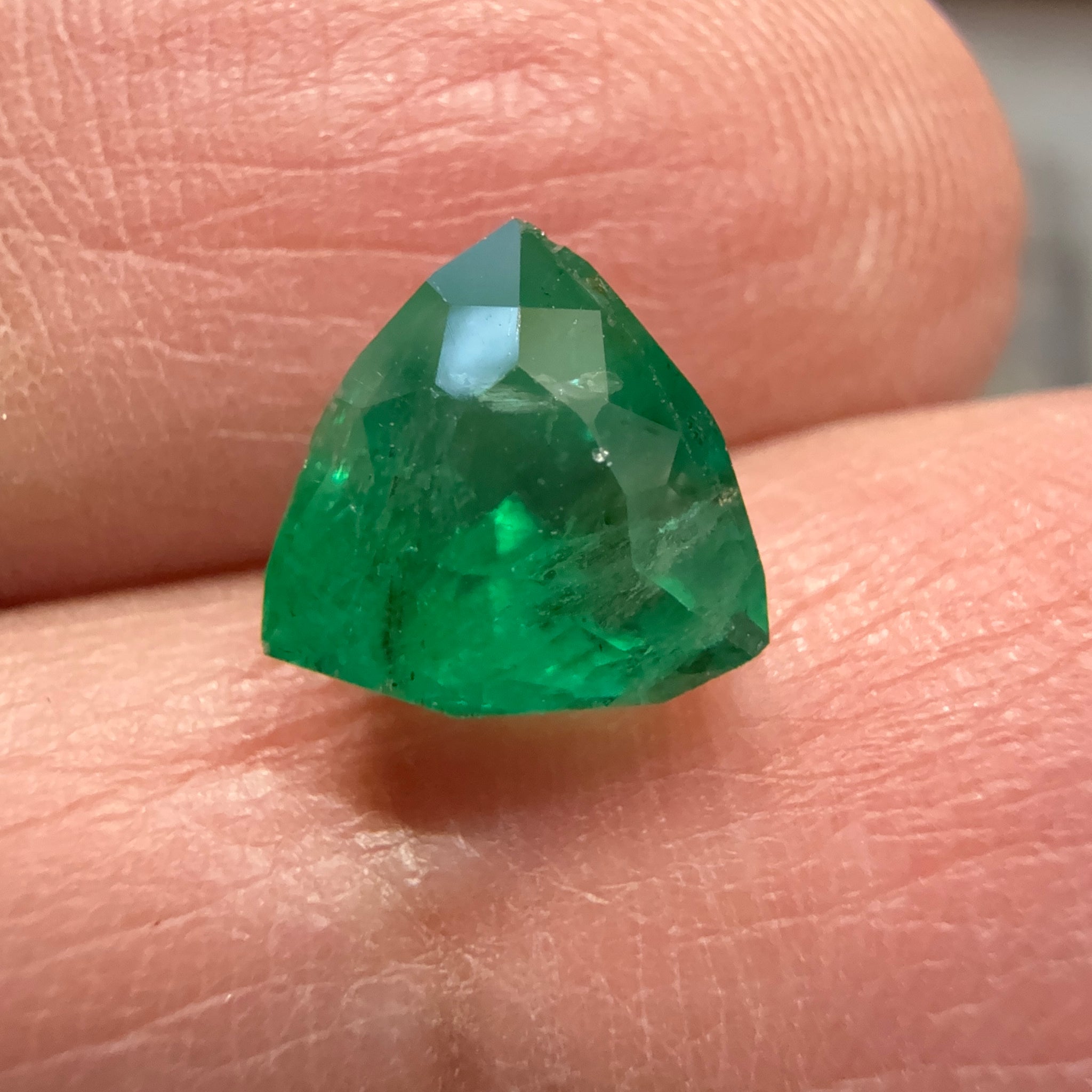 Emerald, 1.79ct, Tanzania, Native Cut, No Oil, Untreated Unheated