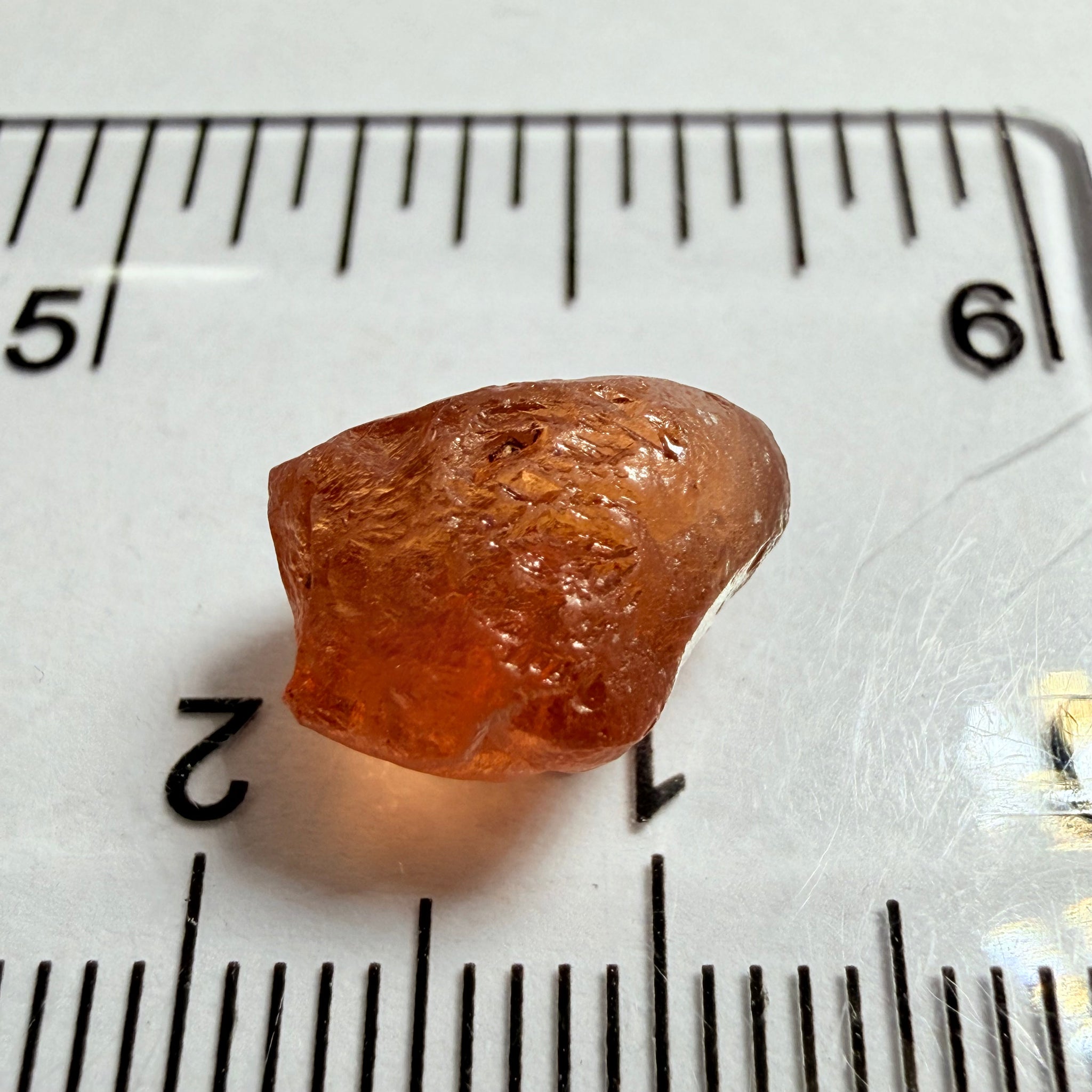 Malaya Garnet, 6.33ct, Umba Valley, Tanzania, Untreated Unheated, vvs