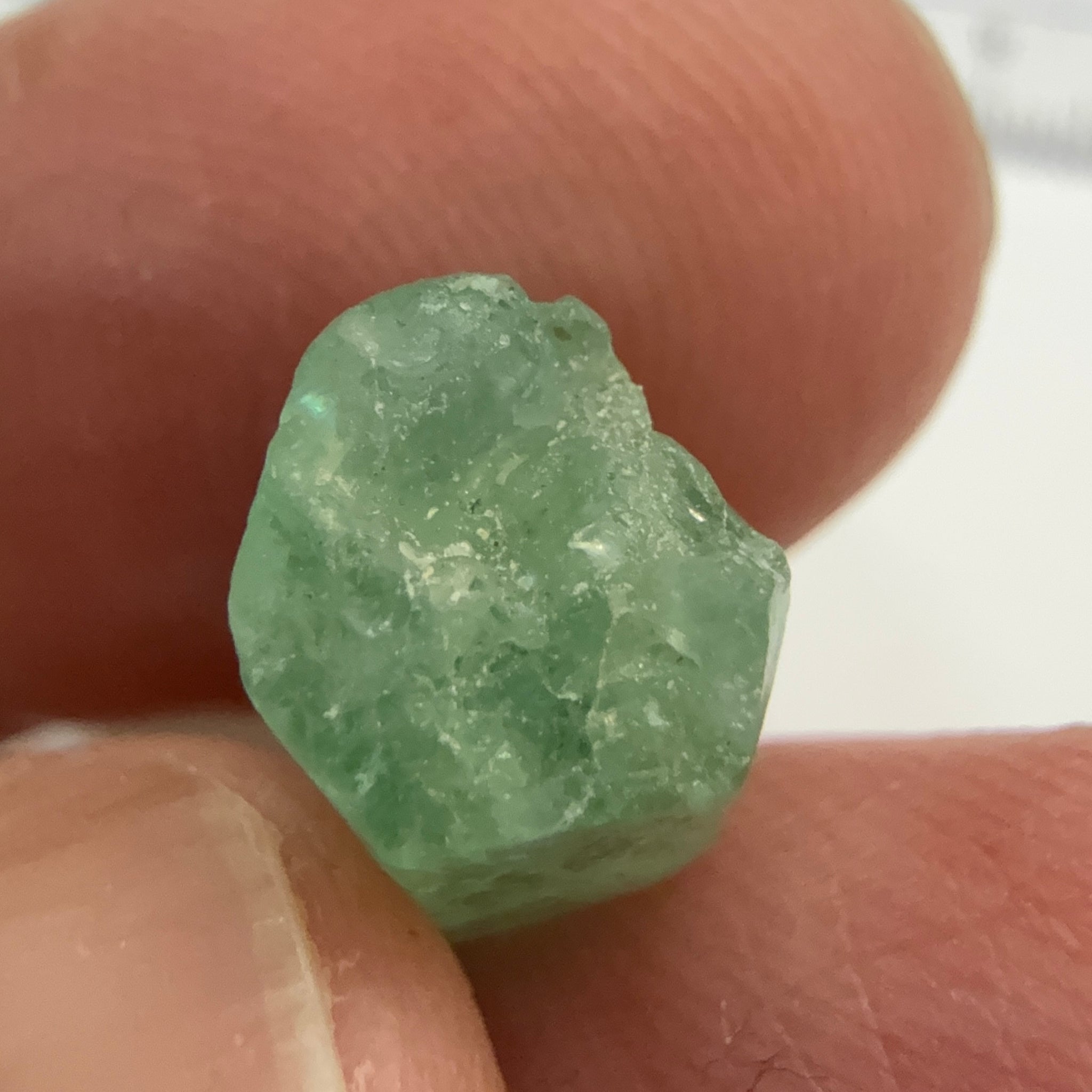 Emerald Crystal, 6.06ct, Tanzania, Untreated Unheated, specimen grade