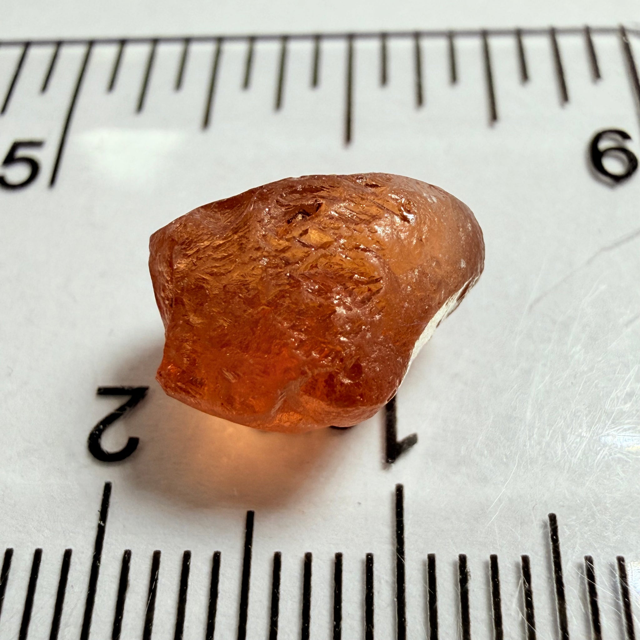 Malaya Garnet, 6.33ct, Umba Valley, Tanzania, Untreated Unheated, vvs