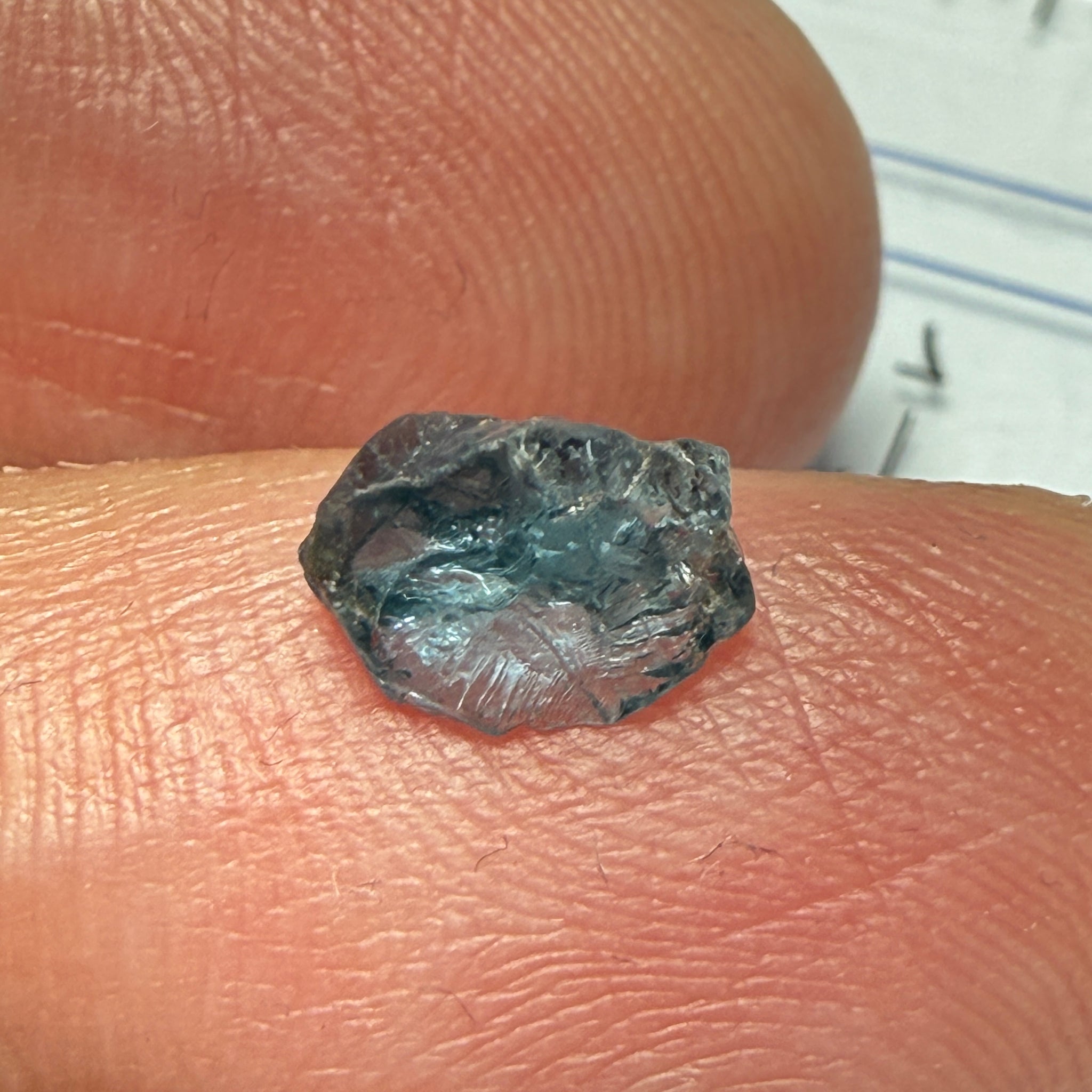 Cobalt Spinel, 1.25ct, Mahenge, Tanzania, Untreated Unheated, vs-vvs