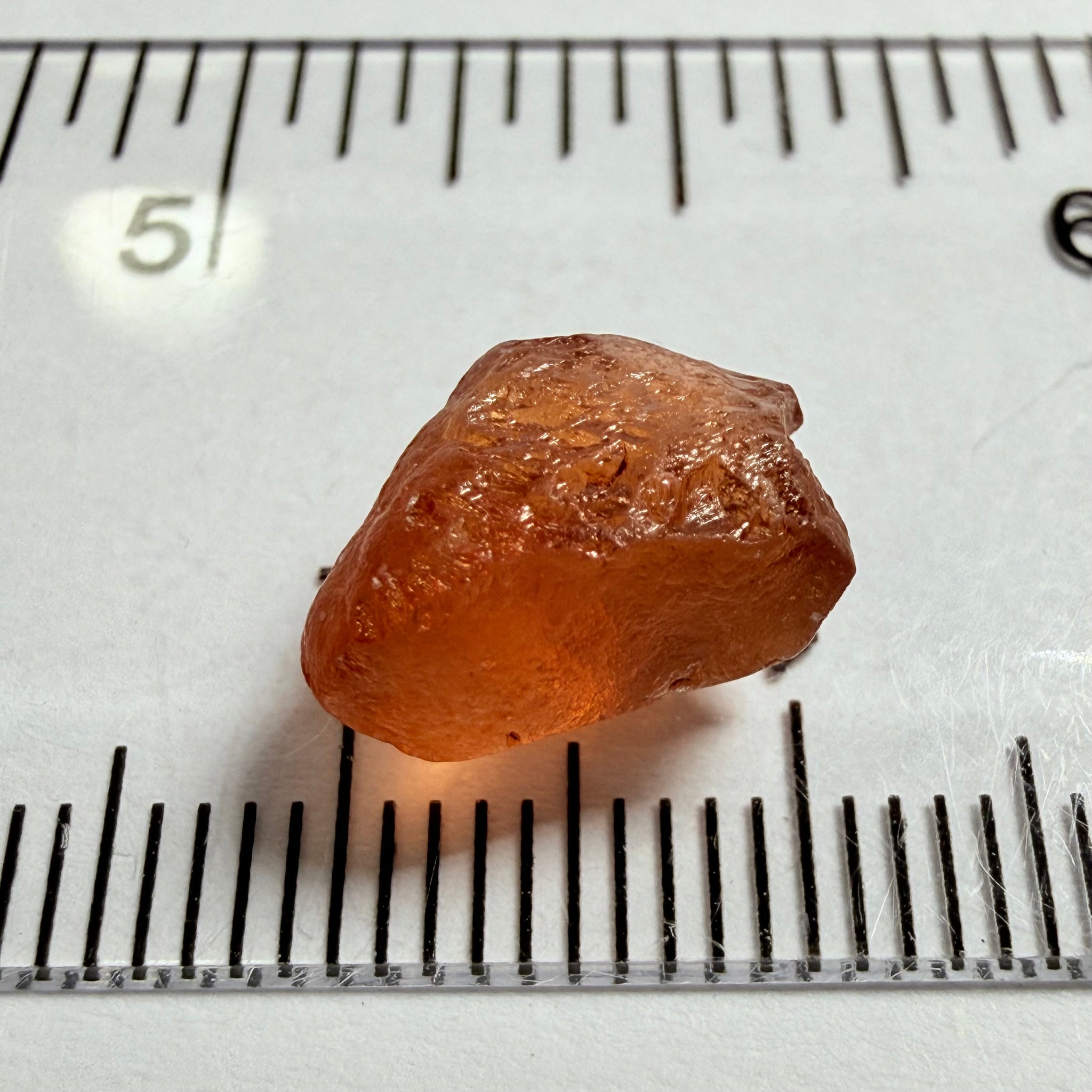 Malaya Garnet, 6.33ct, Umba Valley, Tanzania, Untreated Unheated, vvs