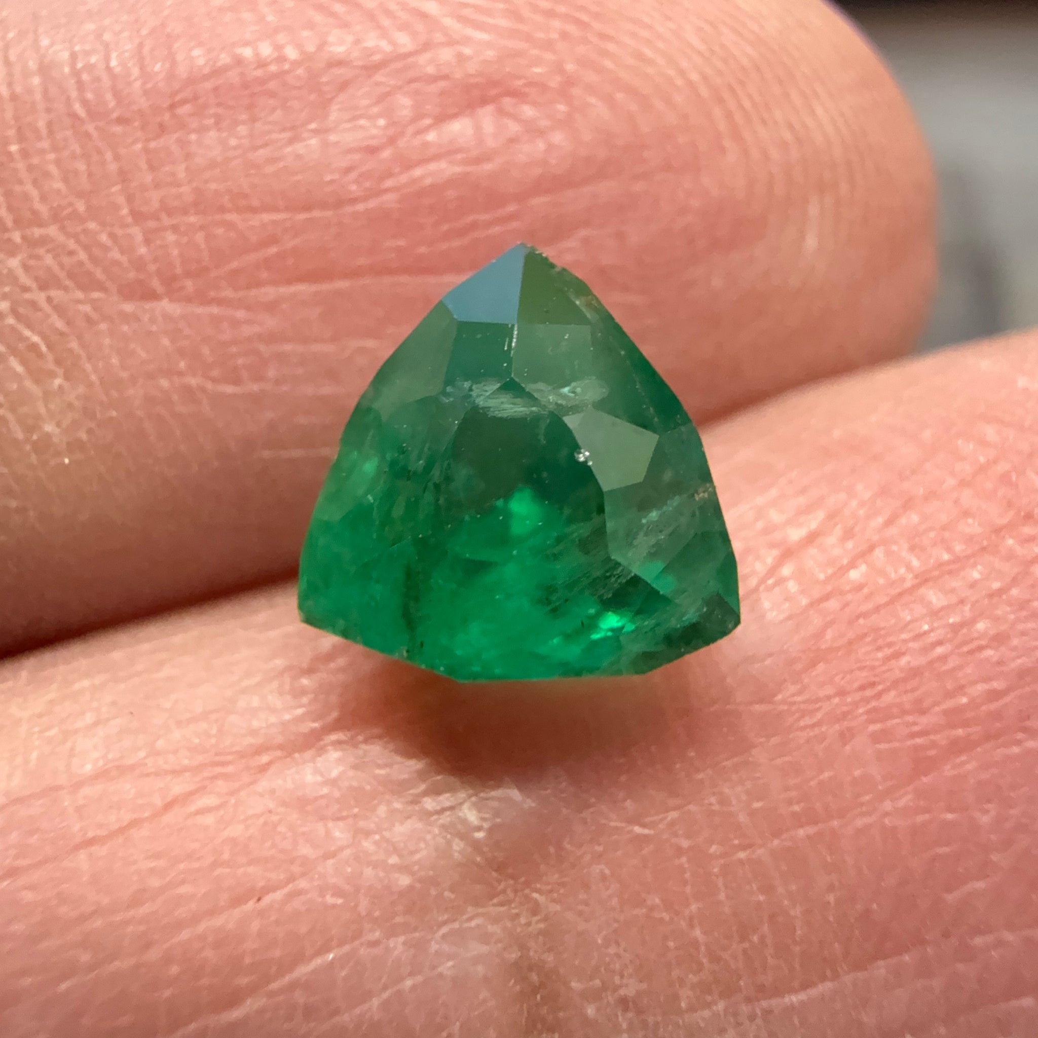 Emerald, 1.79ct, Tanzania, Native Cut, No Oil, Untreated Unheated