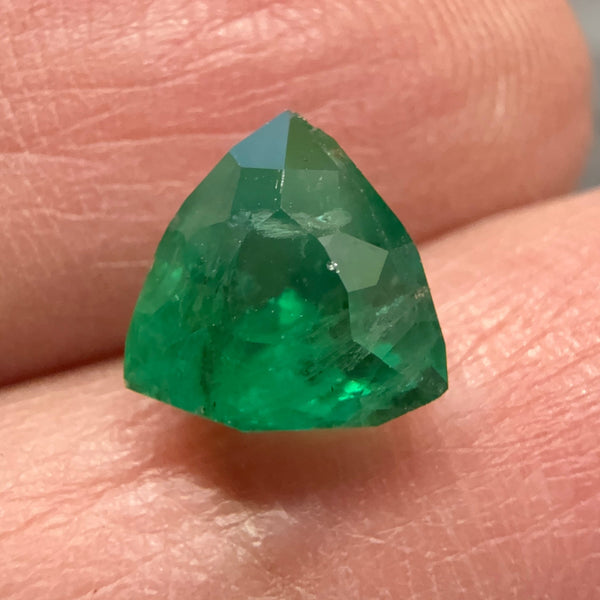 Emerald, 1.79ct, Tanzania, Native Cut, No Oil, Untreated Unheated