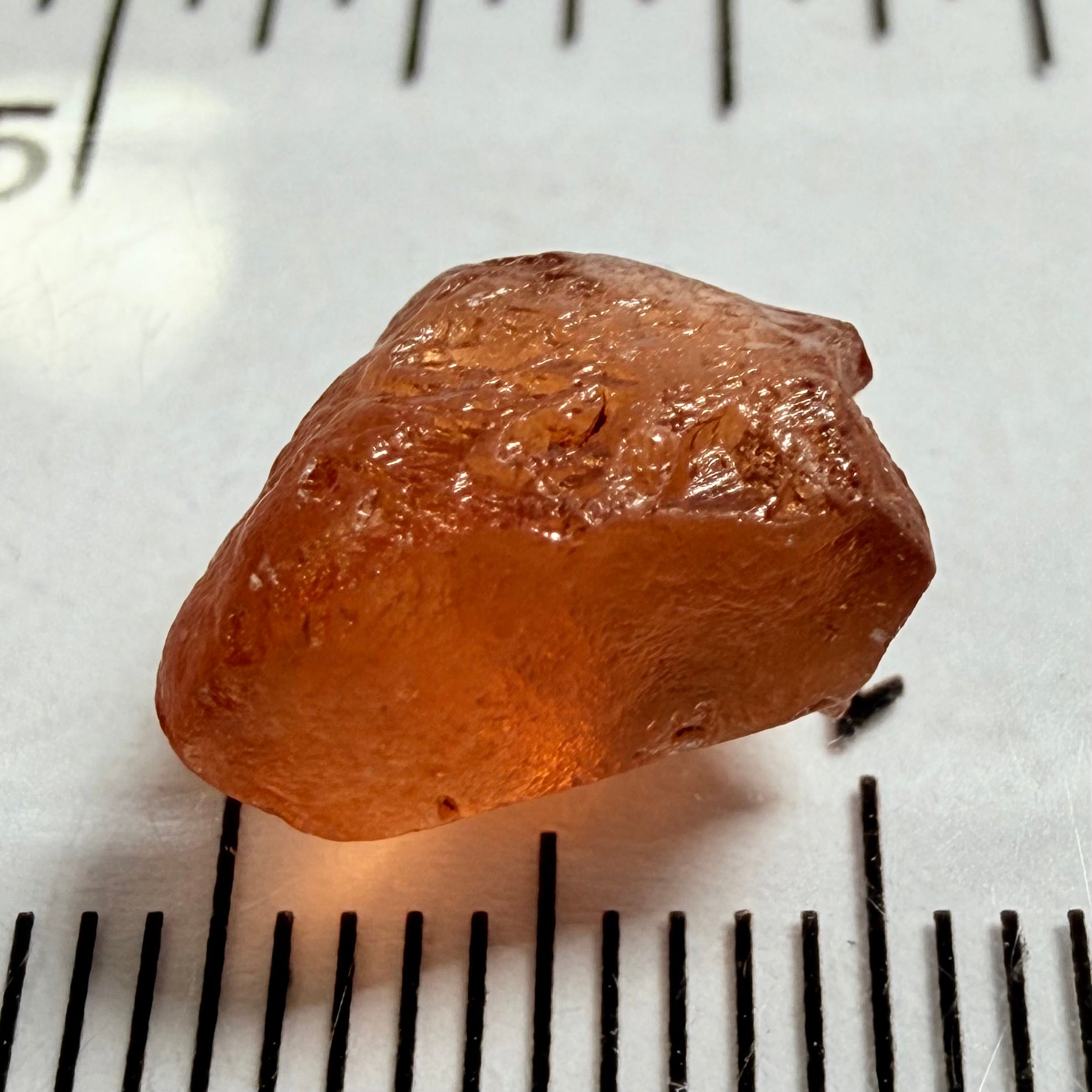 Malaya Garnet, 6.33ct, Umba Valley, Tanzania, Untreated Unheated, vvs