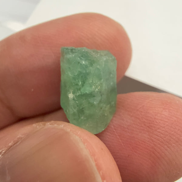 Emerald Crystal, 6.06ct, Tanzania, Untreated Unheated, specimen grade