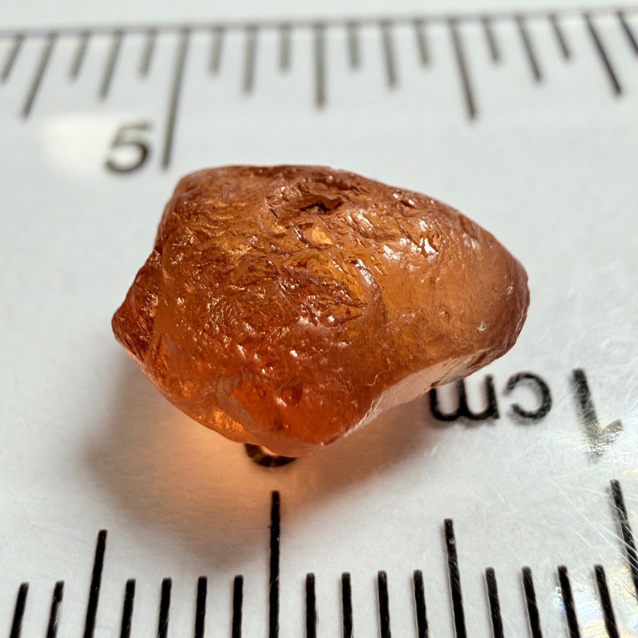 Malaya Garnet, 6.33ct, Umba Valley, Tanzania, Untreated Unheated, vvs