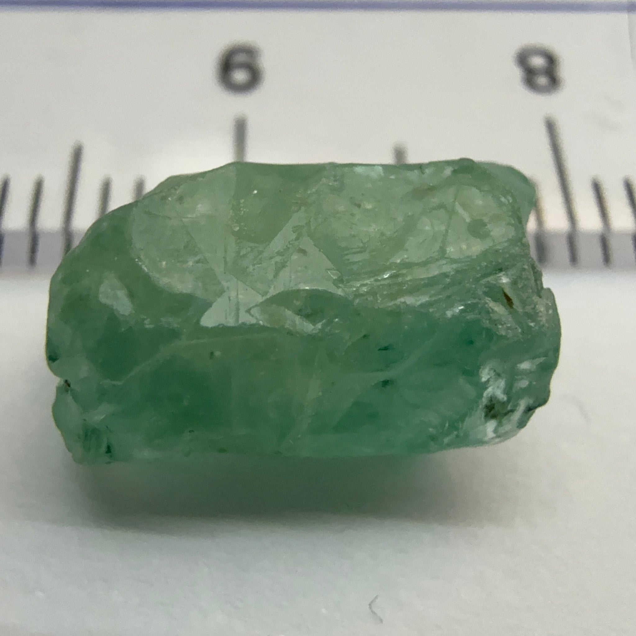Emerald Crystal, 4.96ct, Tanzania, Untreated Unheated, specimen grade