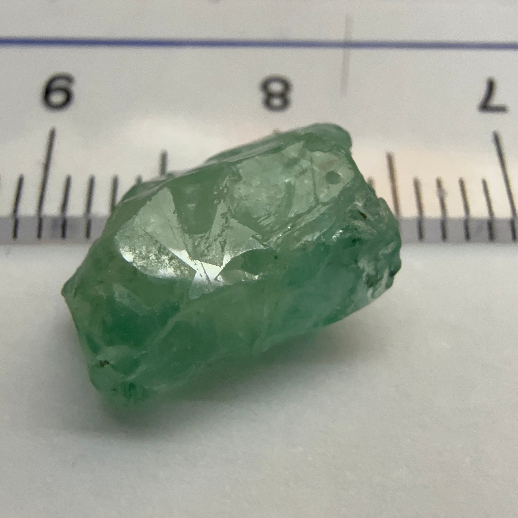 Emerald Crystal, 4.96ct, Tanzania, Untreated Unheated, specimen grade