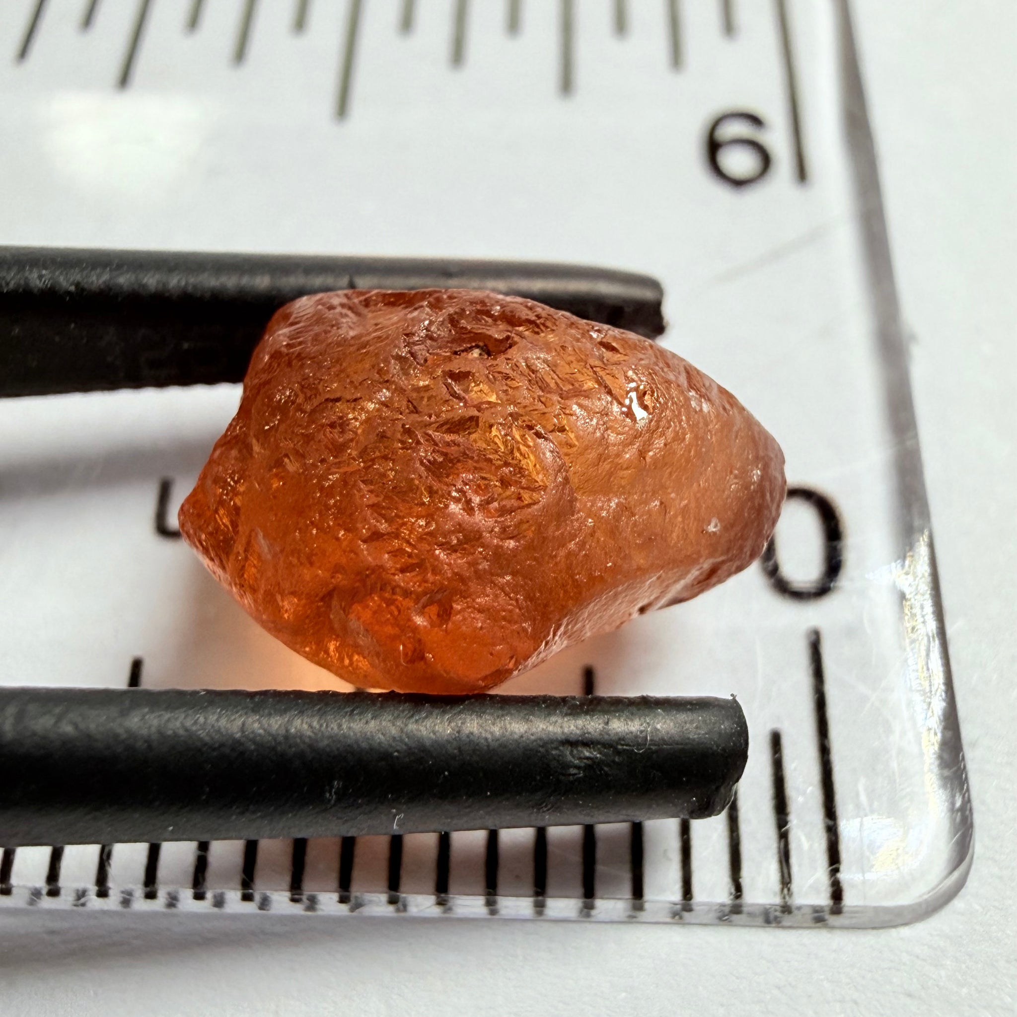 Malaya Garnet, 6.33ct, Umba Valley, Tanzania, Untreated Unheated, vvs