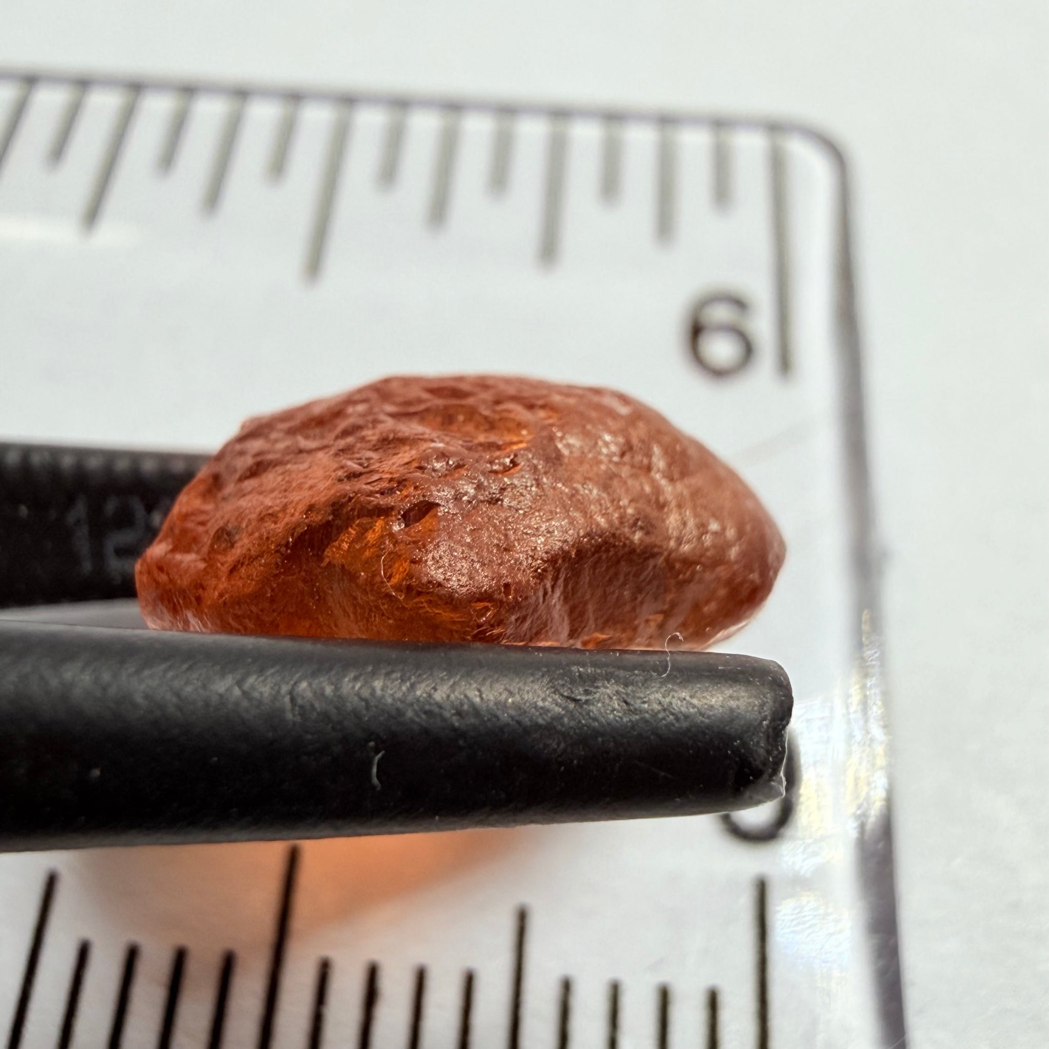 Malaya Garnet, 6.33ct, Umba Valley, Tanzania, Untreated Unheated, vvs