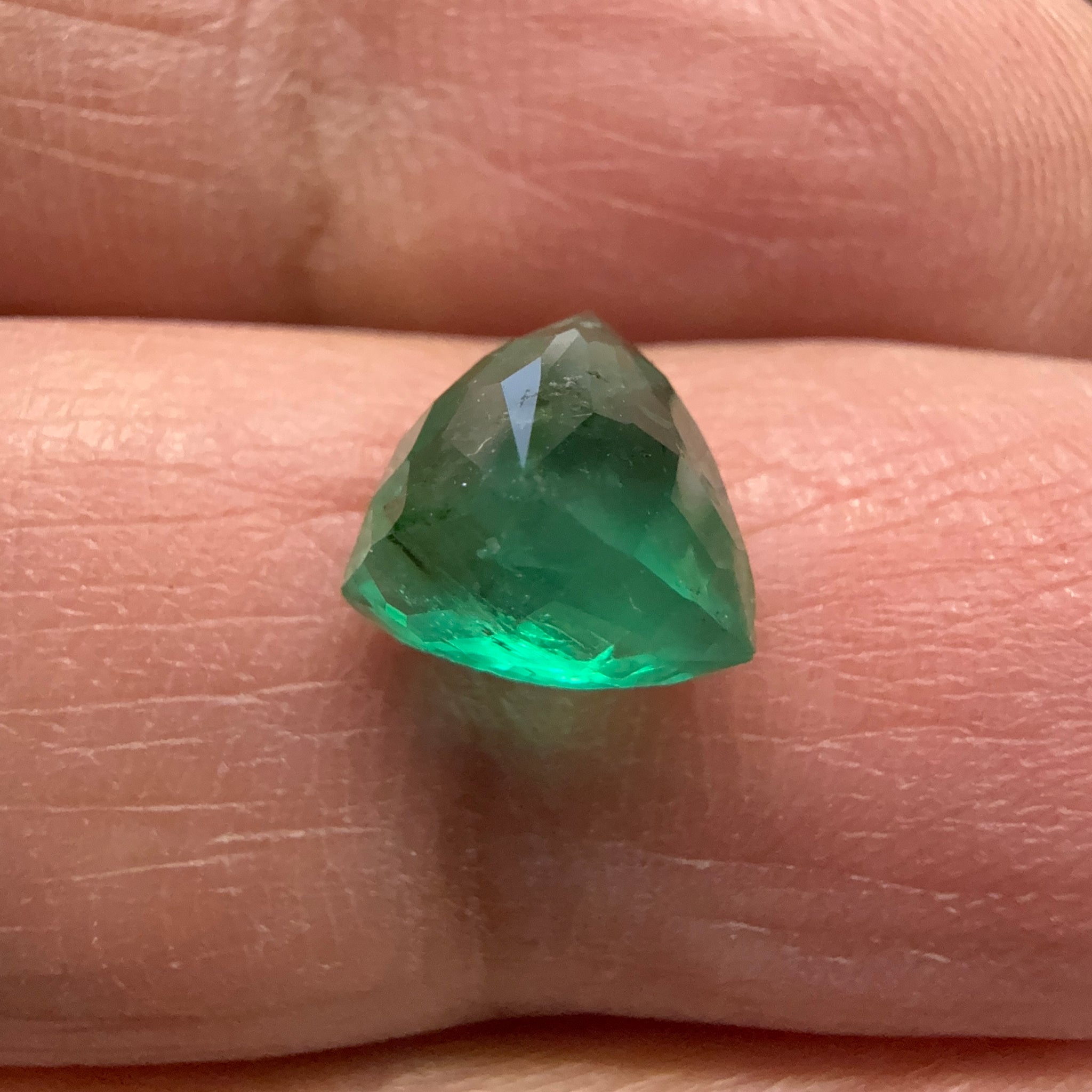 Emerald, 1.79ct, Tanzania, Native Cut, No Oil, Untreated Unheated