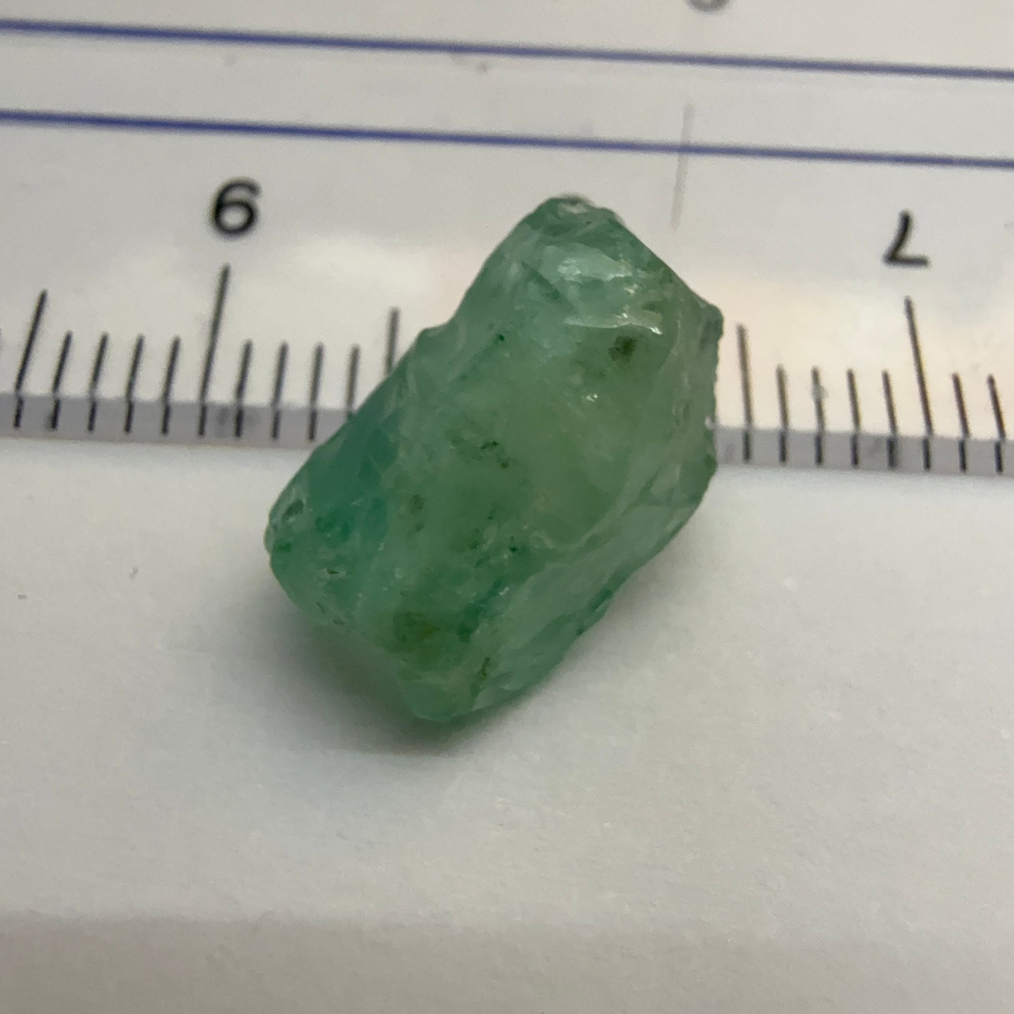 Emerald Crystal, 4.96ct, Tanzania, Untreated Unheated, specimen grade