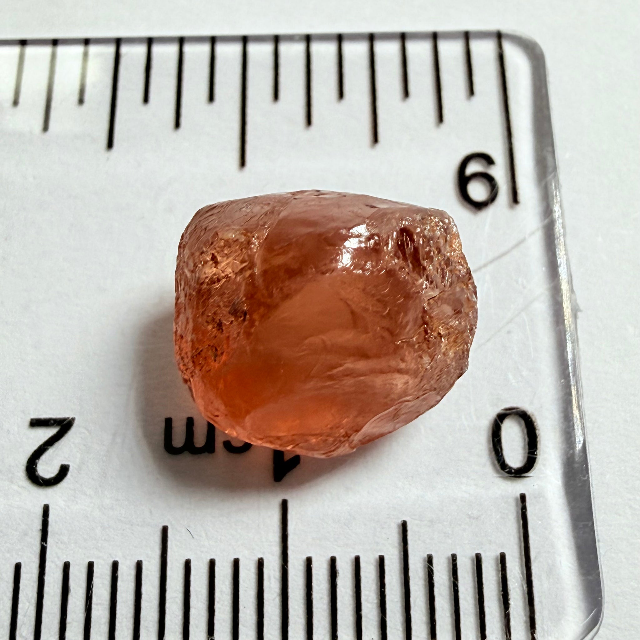 Malaya Garnet, 11.40ct, Umba Valley, Tanzania, Untreated Unheated, slight inclusions on the outer skin, will come off on disk while preforming and will take a couple of mm off the bottom, rest is slightly cloudyl