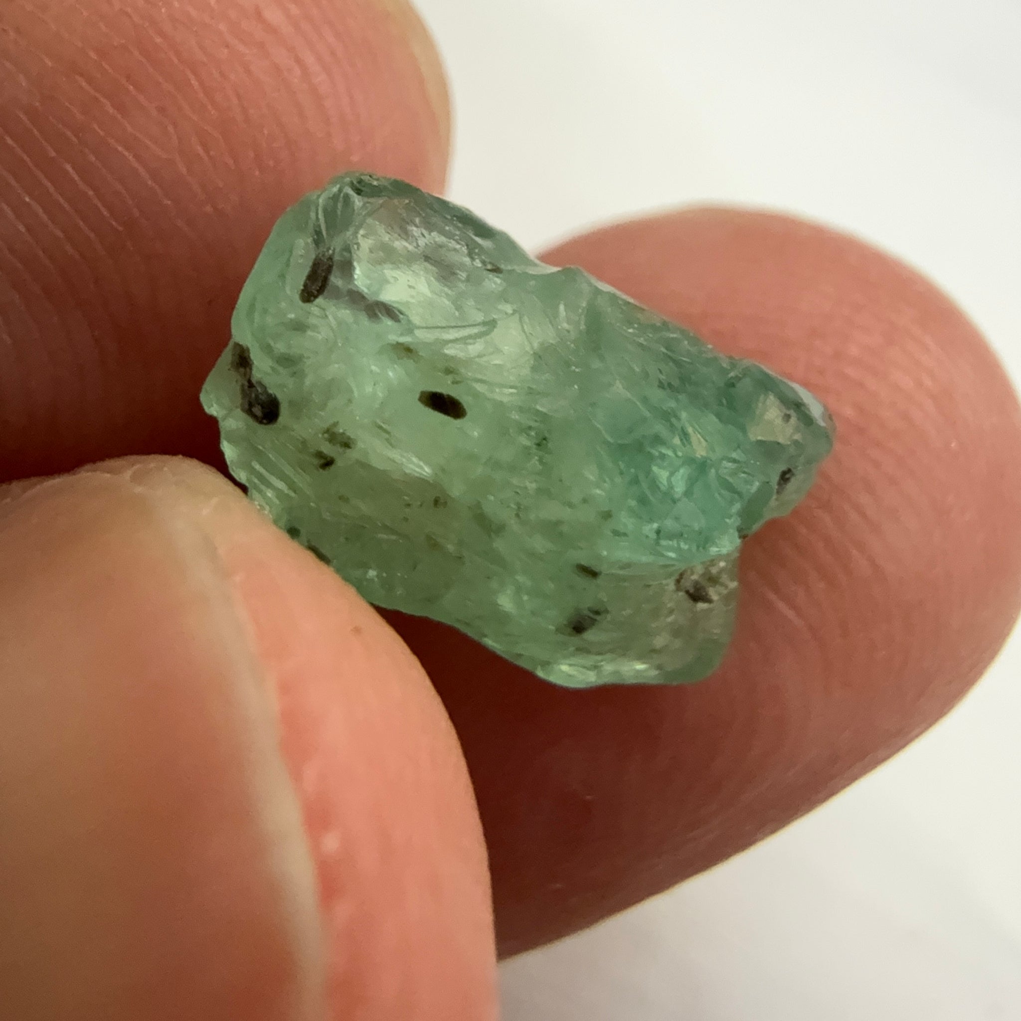 Emerald Crystal, 4.96ct, Tanzania, Untreated Unheated, specimen grade
