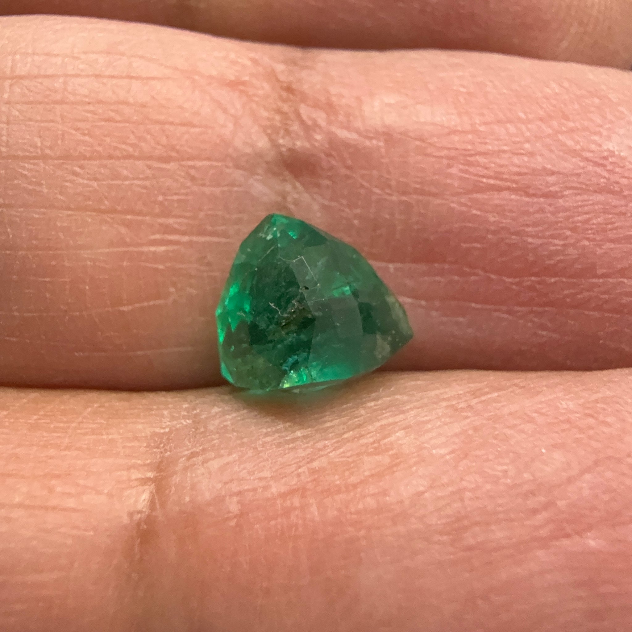 Emerald, 1.79ct, Tanzania, Native Cut, No Oil, Untreated Unheated