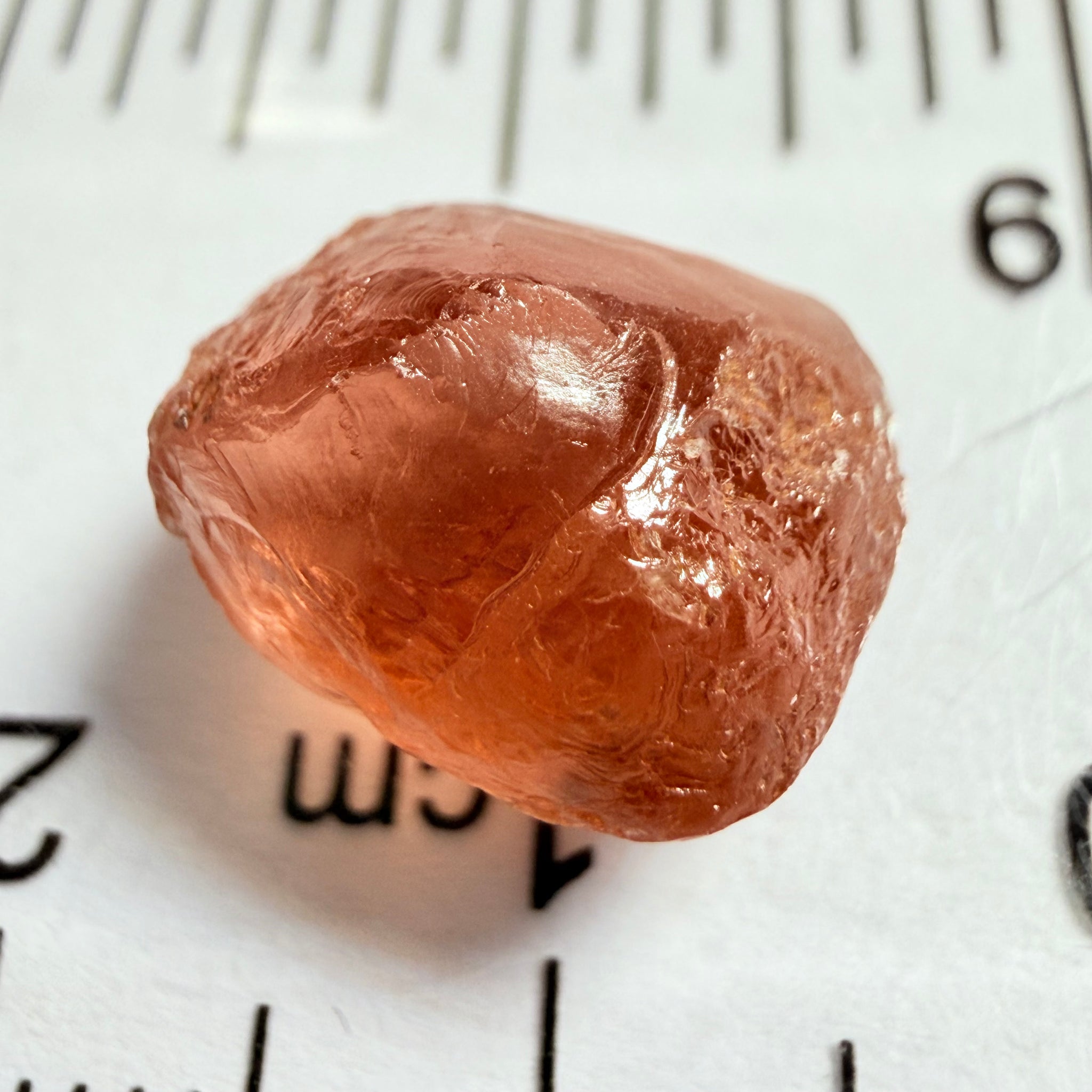 Malaya Garnet, 11.40ct, Umba Valley, Tanzania, Untreated Unheated, slight inclusions on the outer skin, will come off on disk while preforming and will take a couple of mm off the bottom, rest is slightly cloudyl