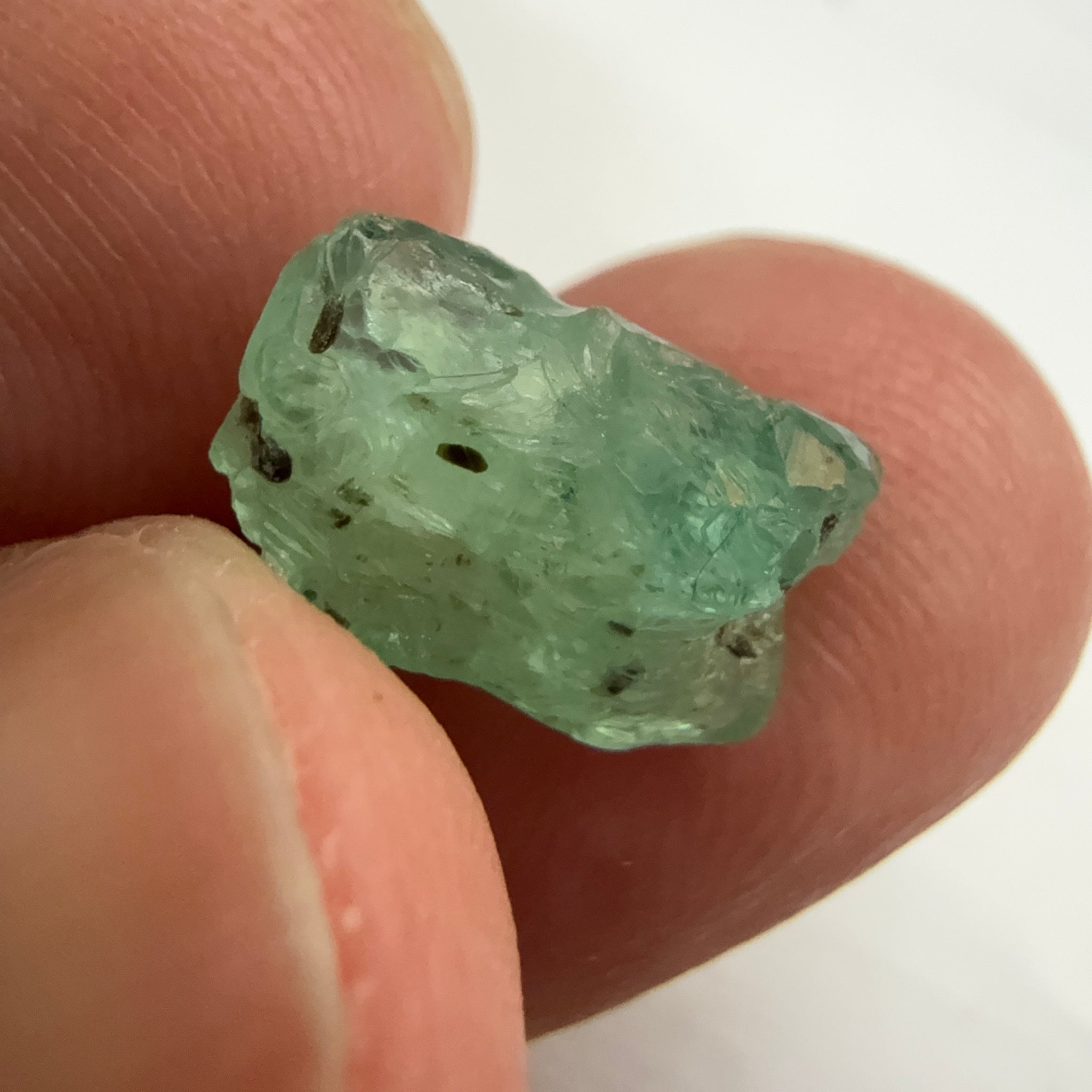 Emerald Crystal, 4.96ct, Tanzania, Untreated Unheated, specimen grade