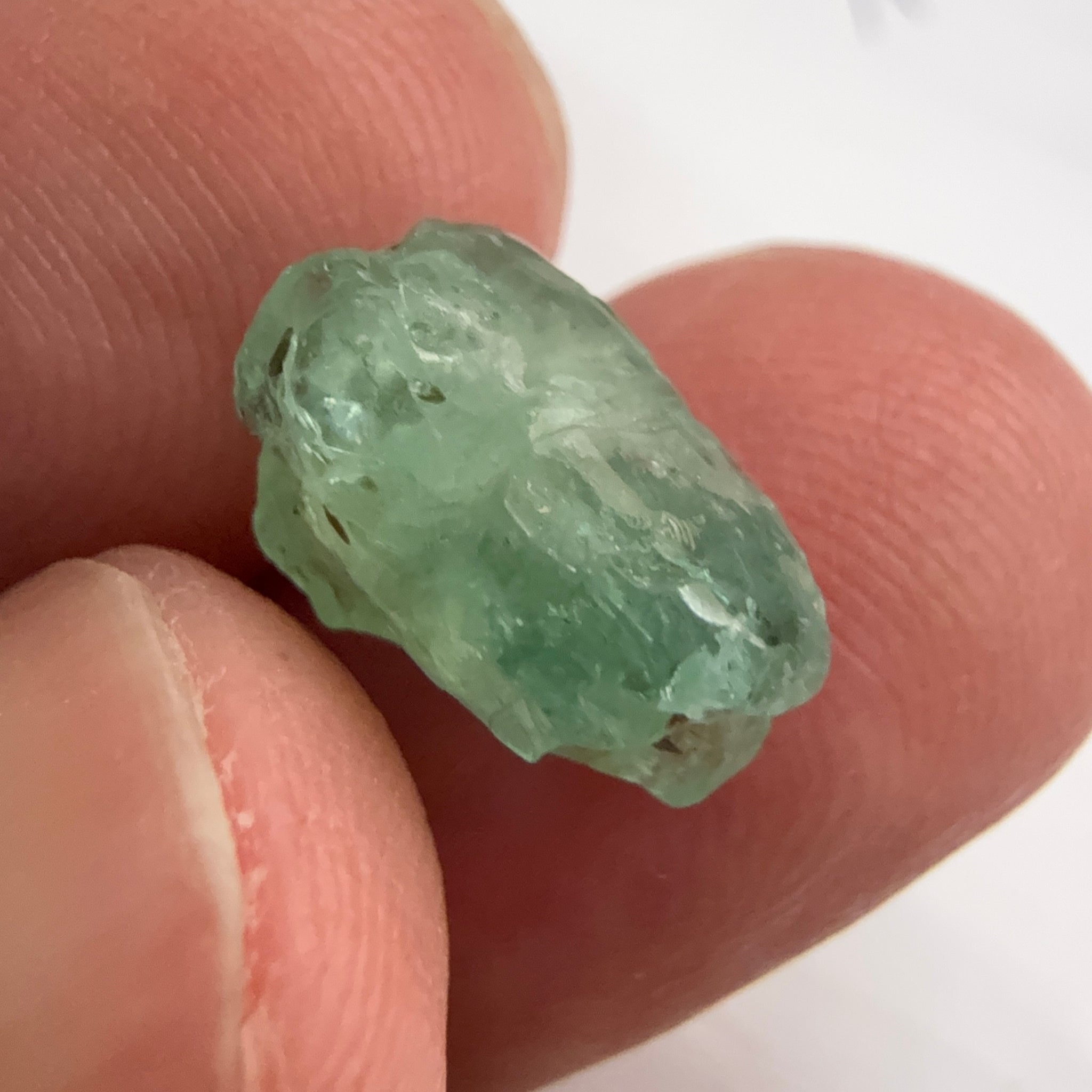 Emerald Crystal, 4.96ct, Tanzania, Untreated Unheated, specimen grade