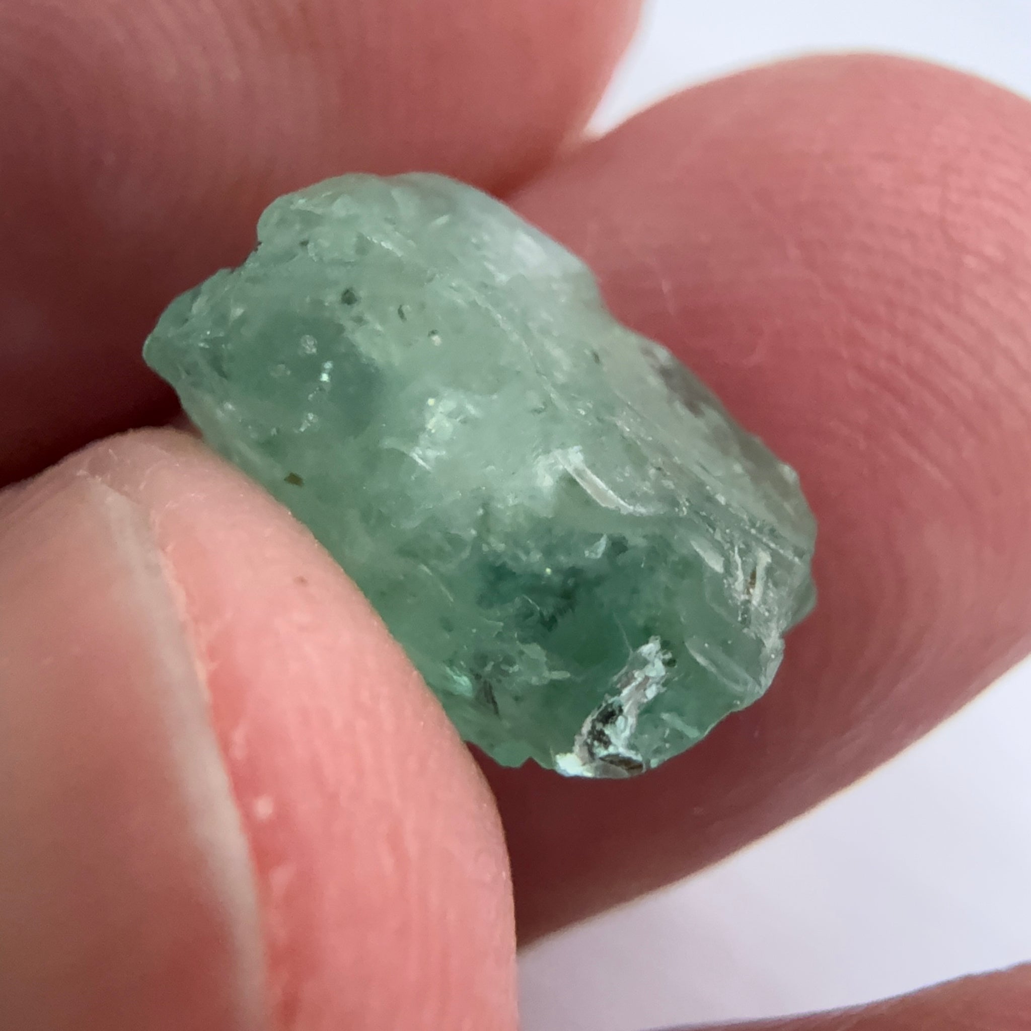 Emerald Crystal, 4.96ct, Tanzania, Untreated Unheated, specimen grade