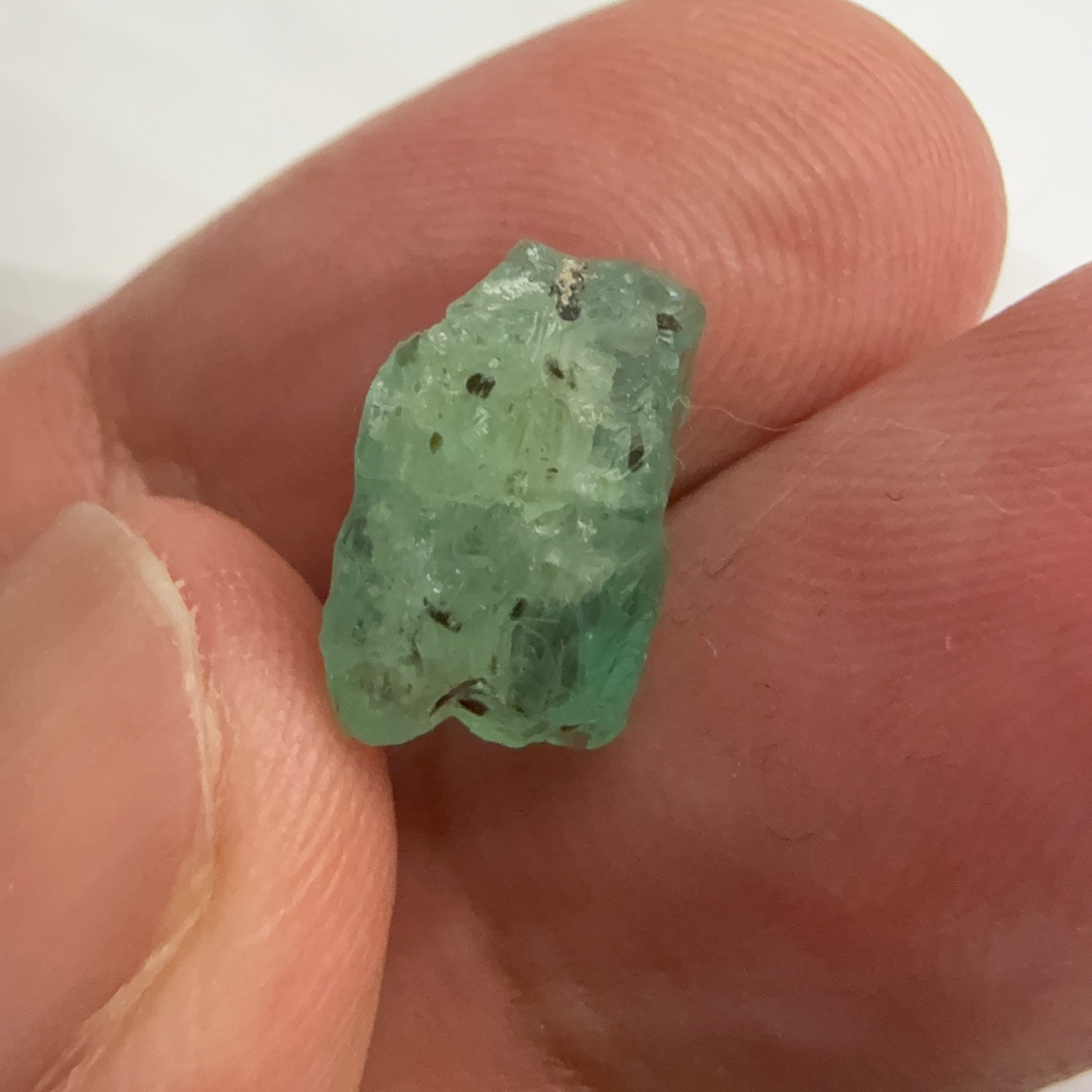 Emerald Crystal, 4.96ct, Tanzania, Untreated Unheated, specimen grade