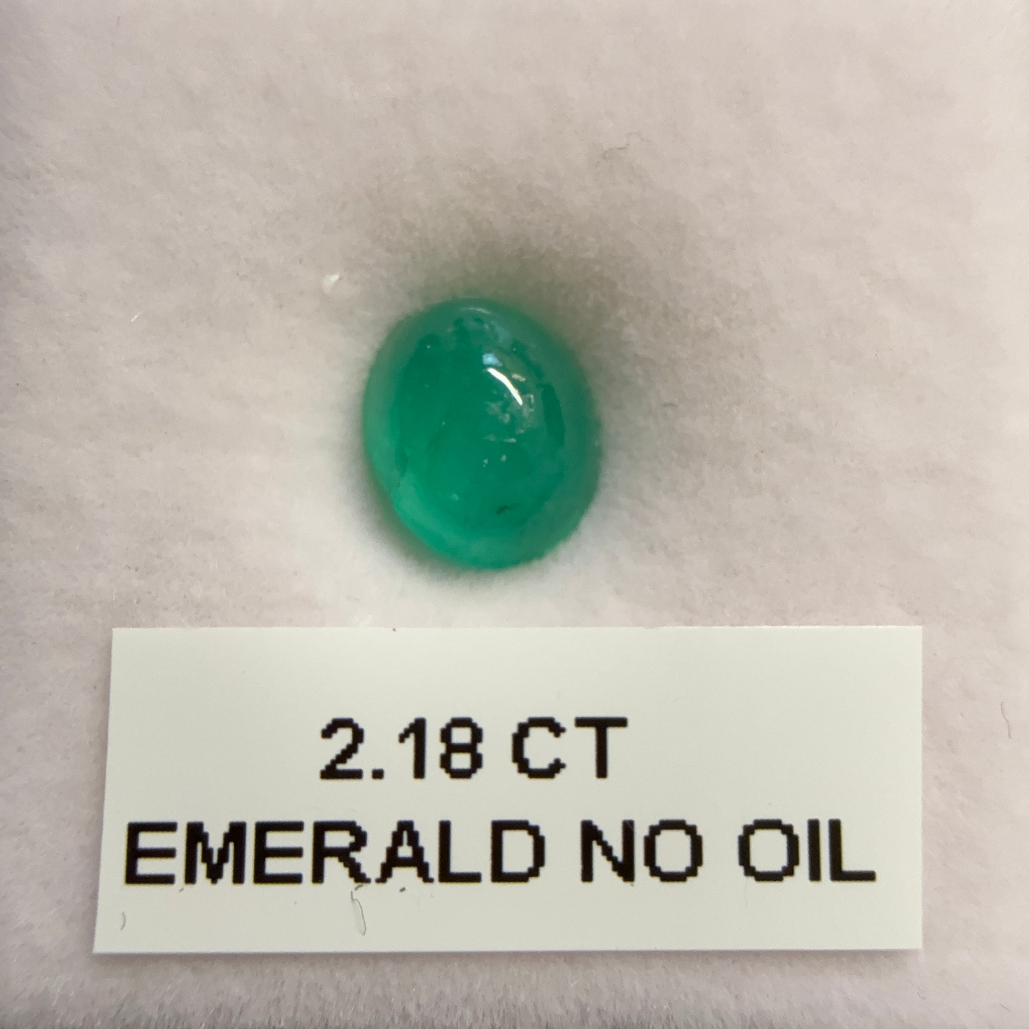 Emerald, 2.18ct, Tanzania. Untreated Unheated No Oil.
