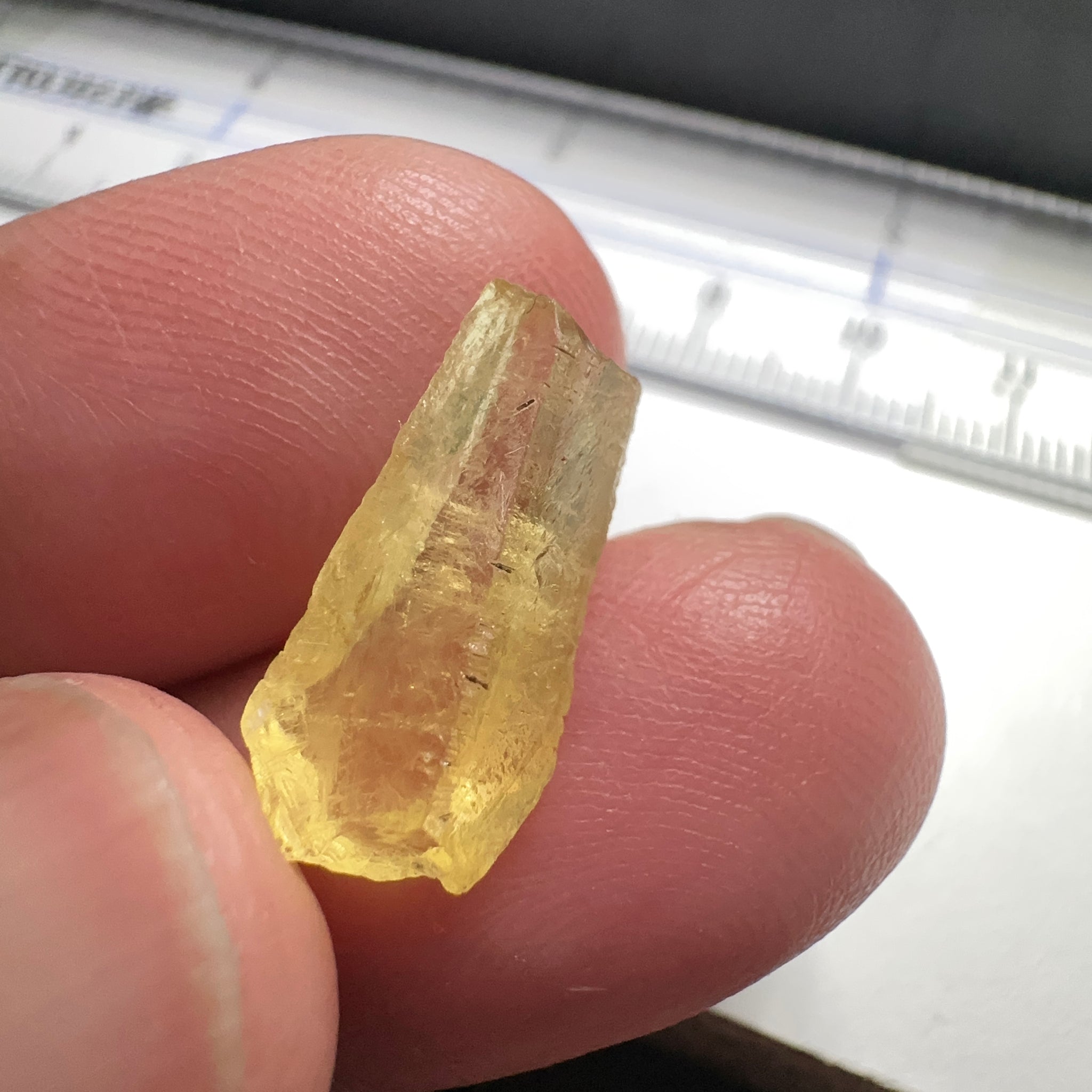 Danburite, 5.03ct, Tanzania, Untreated Unheated, needled with slight inclusions