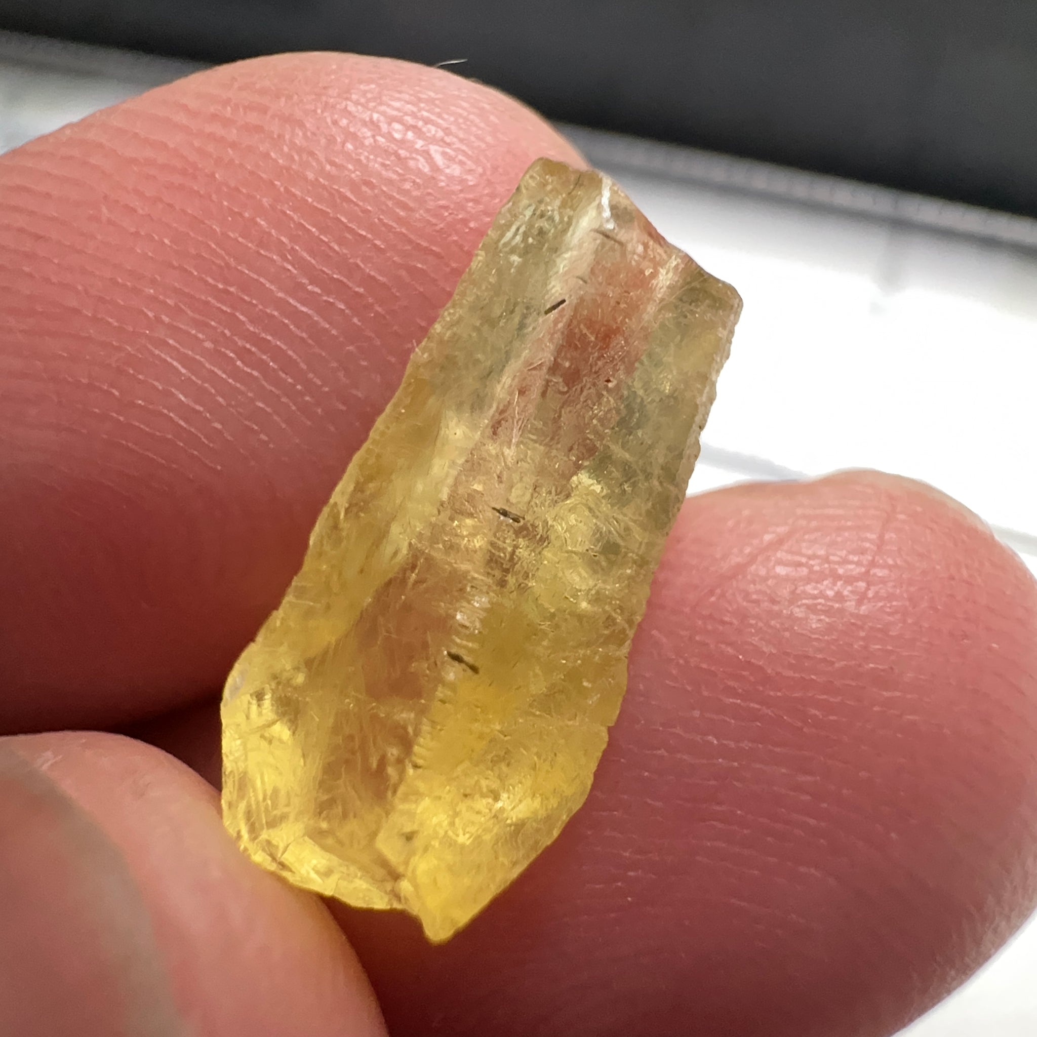 Danburite, 5.03ct, Tanzania, Untreated Unheated, needled with slight inclusions